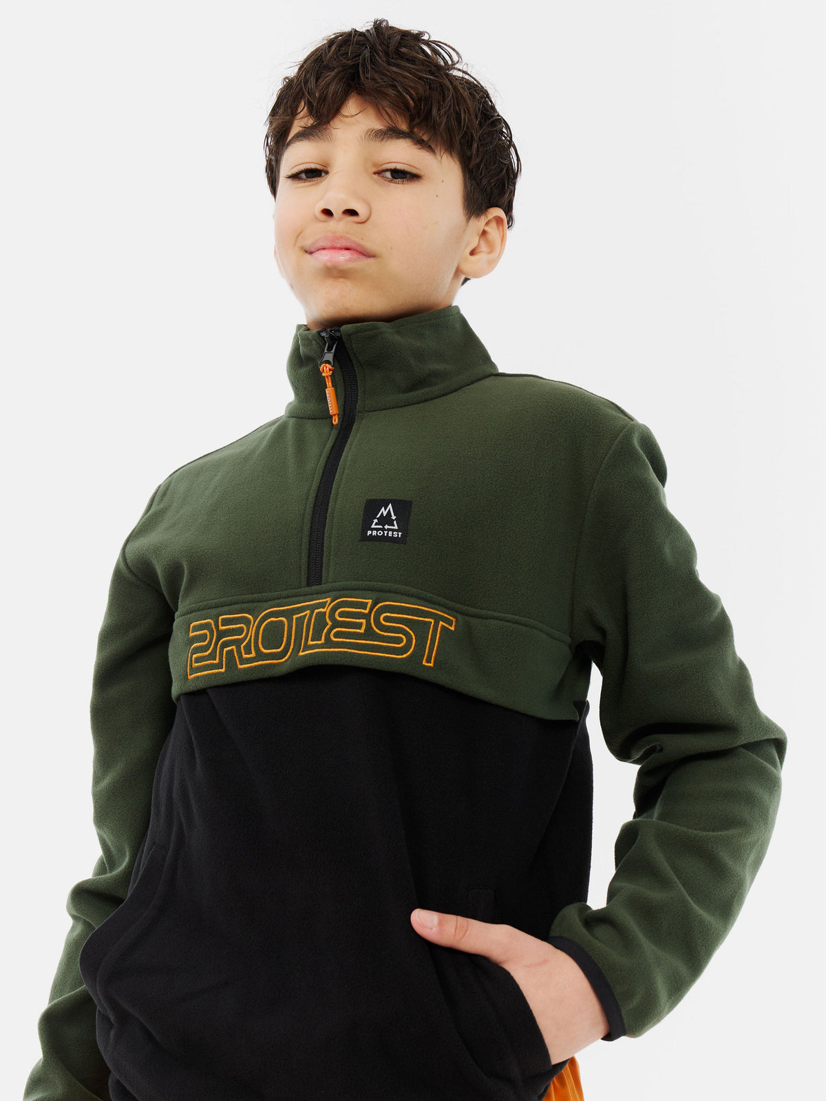 PROTEST PRTSkylar JR Hoodies | Aspen green