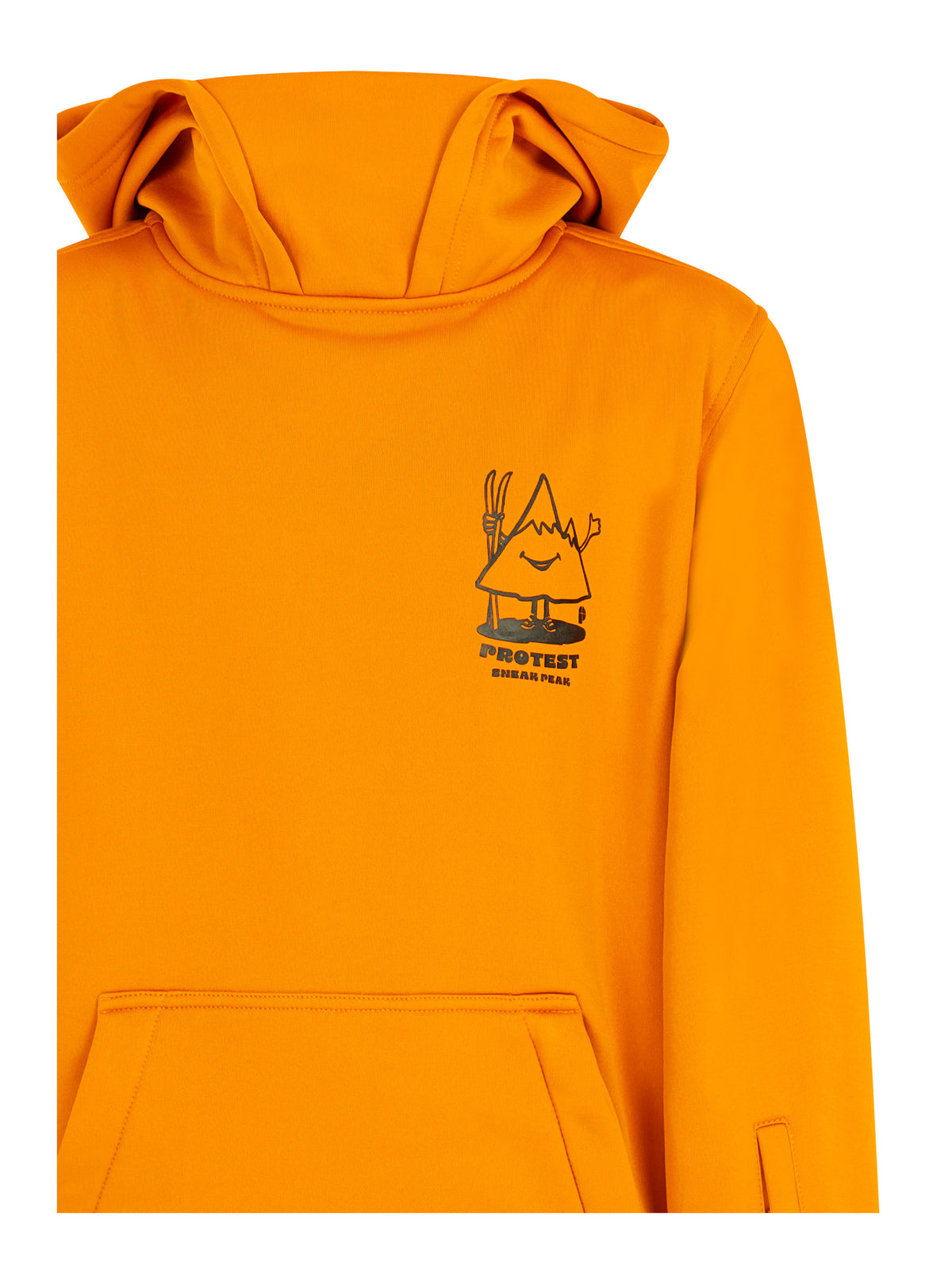 PROTEST PRTTincan JR Hoodies | Caramel Yellow