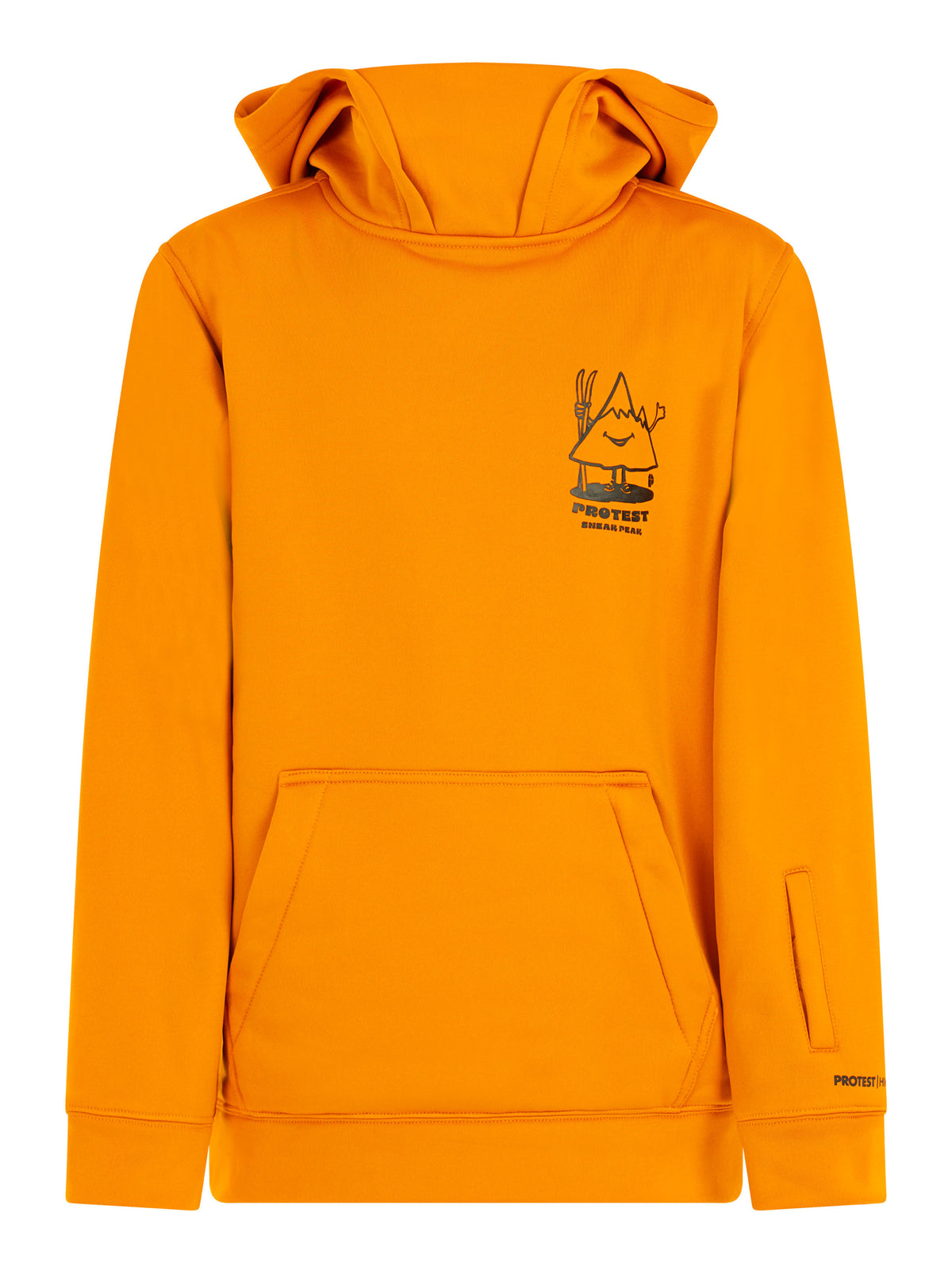 PROTEST PRTTincan JR Hoodies | Caramel Yellow