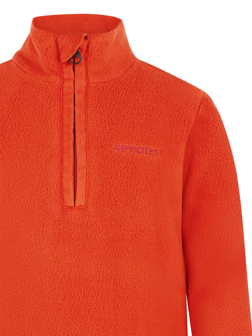 PROTEST PRTPERFECT TD 1/4 Zip Top | Burnt Orange