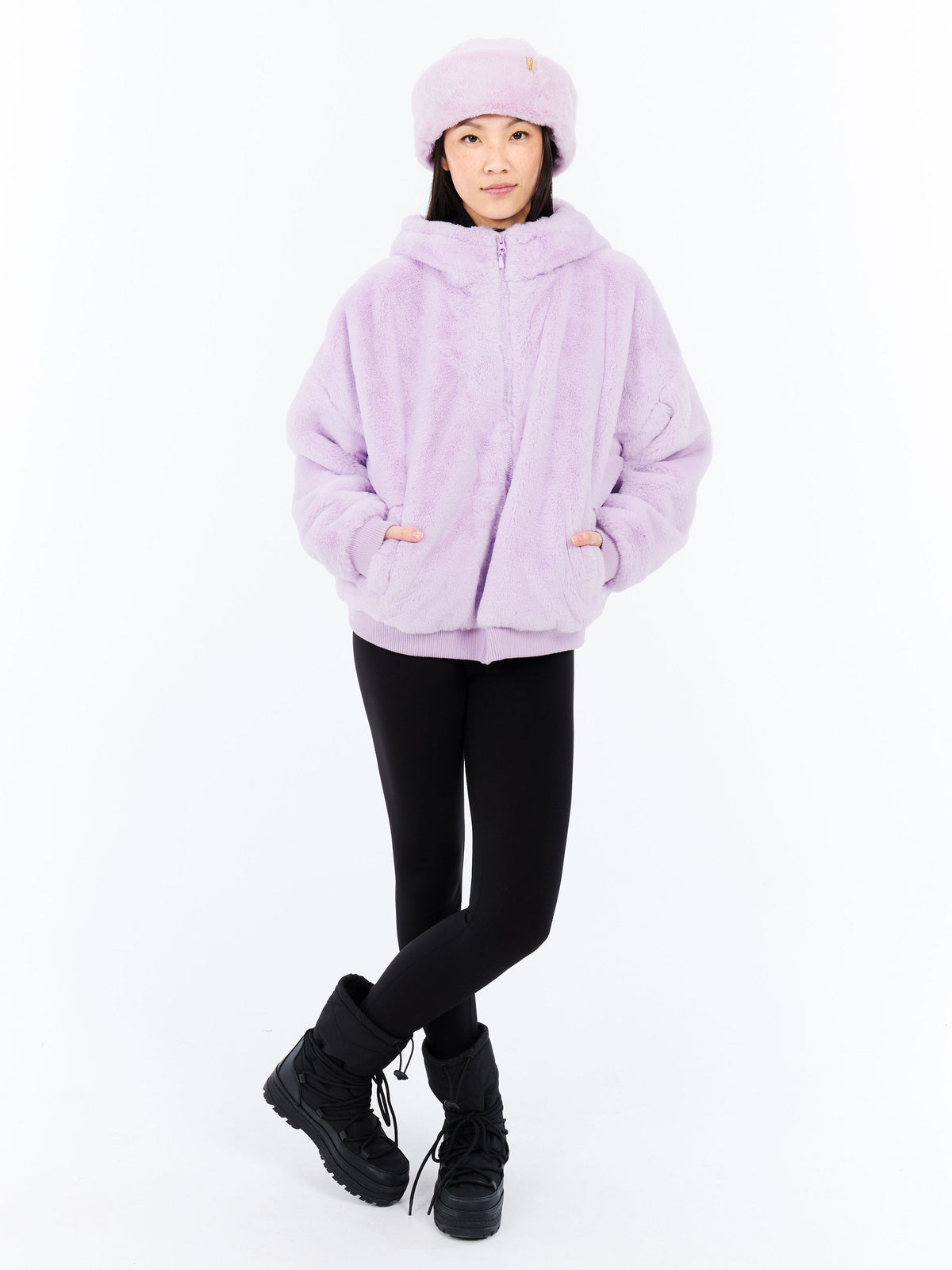 PROTEST PRTGolly Outdoor sweaters & Zip ups | Thistle Purple