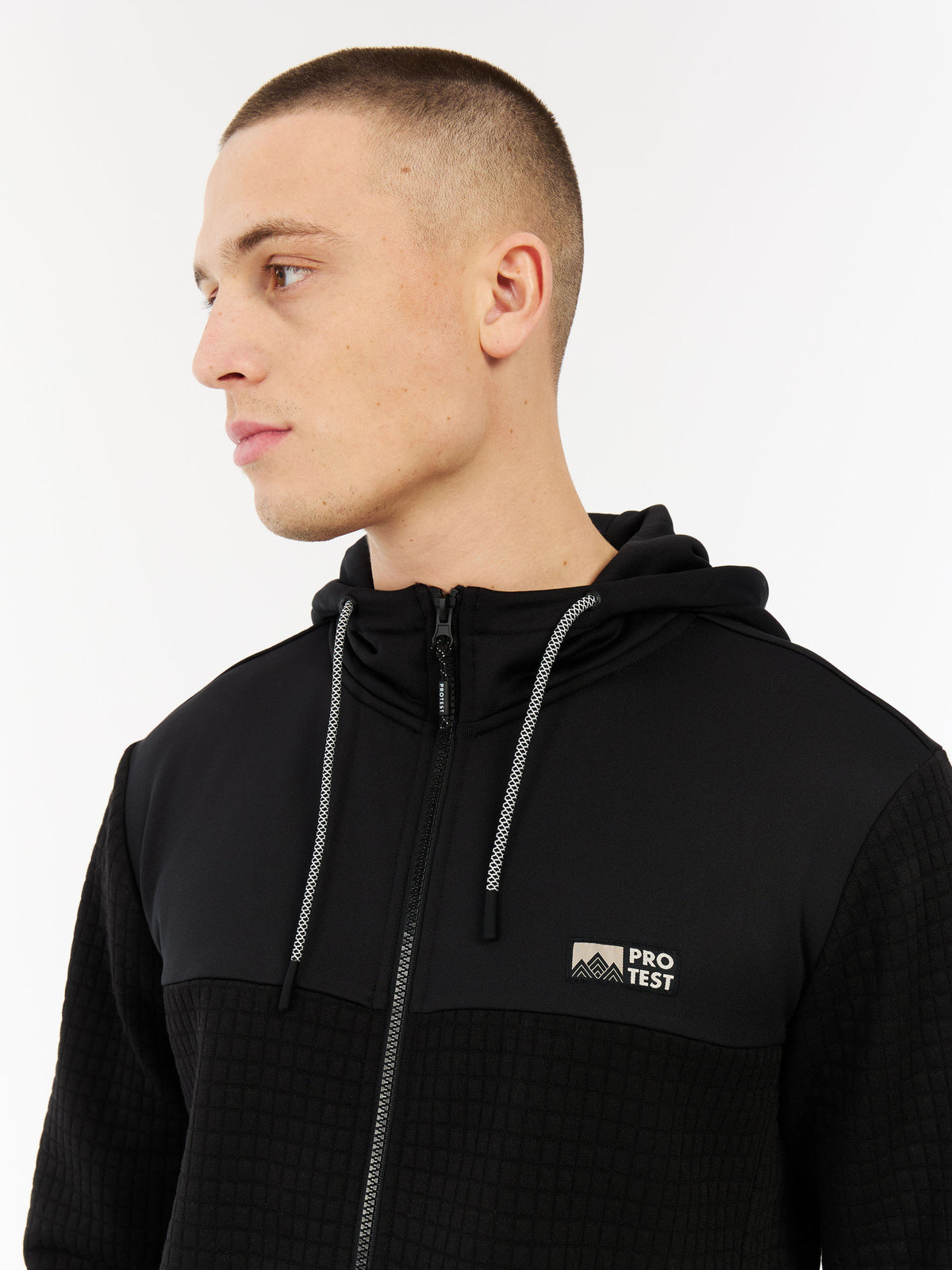 PROTEST PRTBopton Outdoor sweaters & Zip ups | True Black