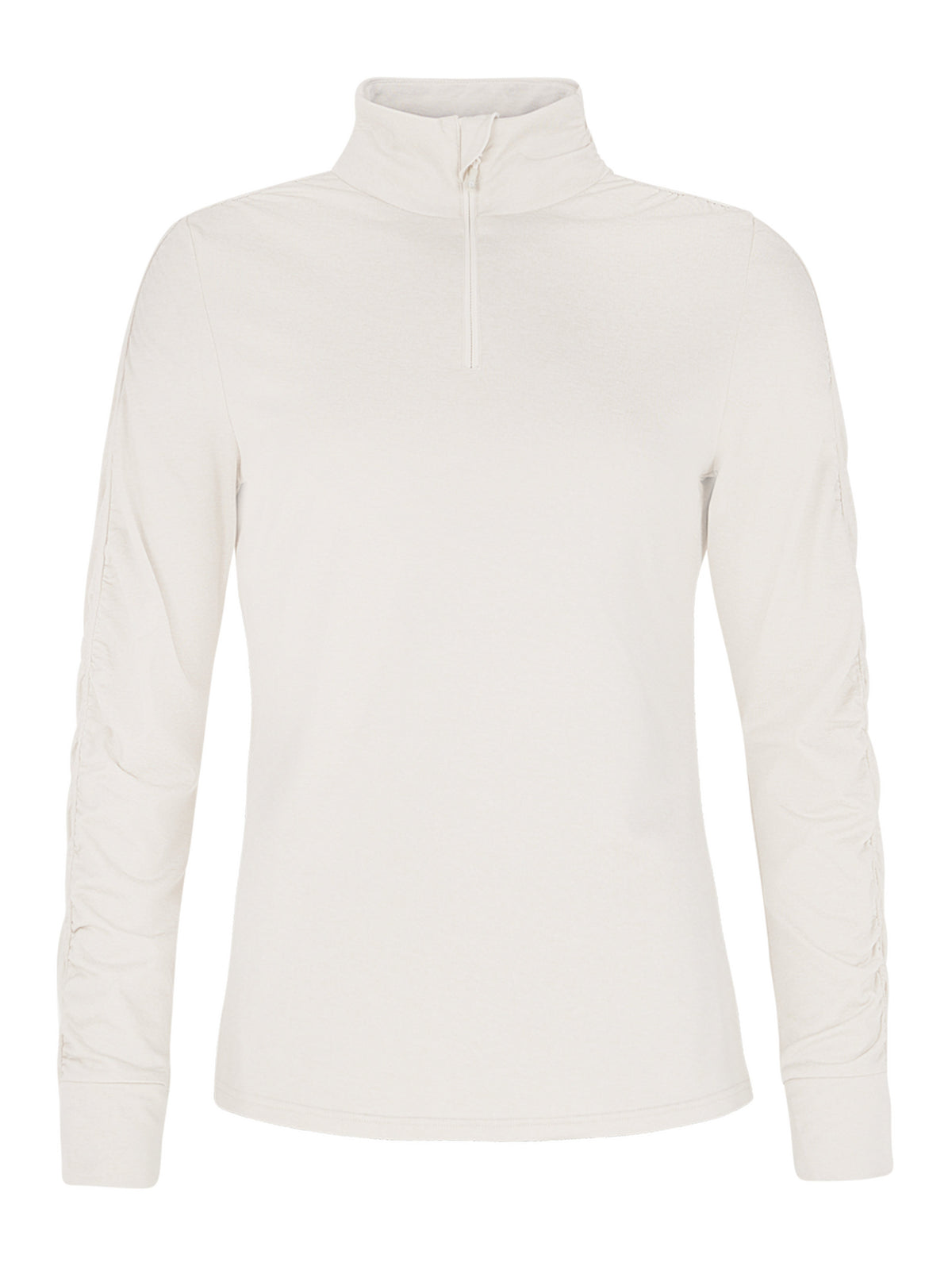 PROTEST PRTHEY 1/4 zip active top | Kitoffwhite