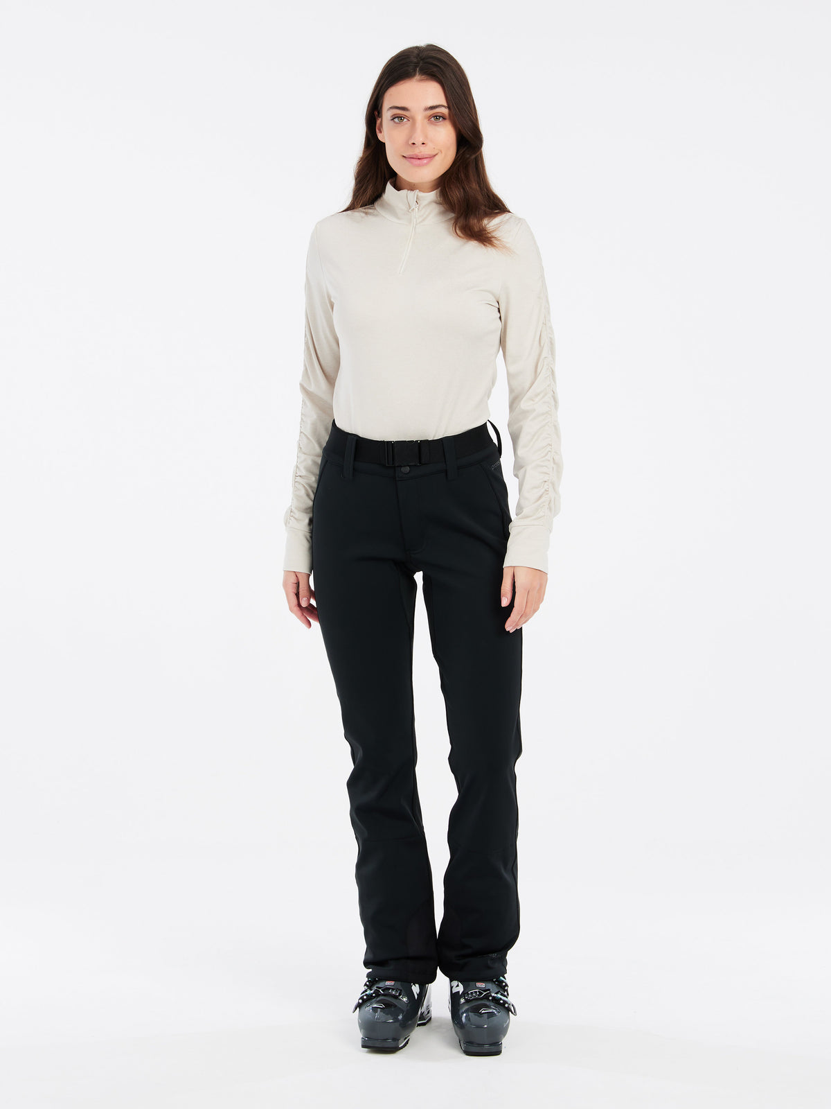 PROTEST PRTHEY 1/4 zip active top | Kitoffwhite