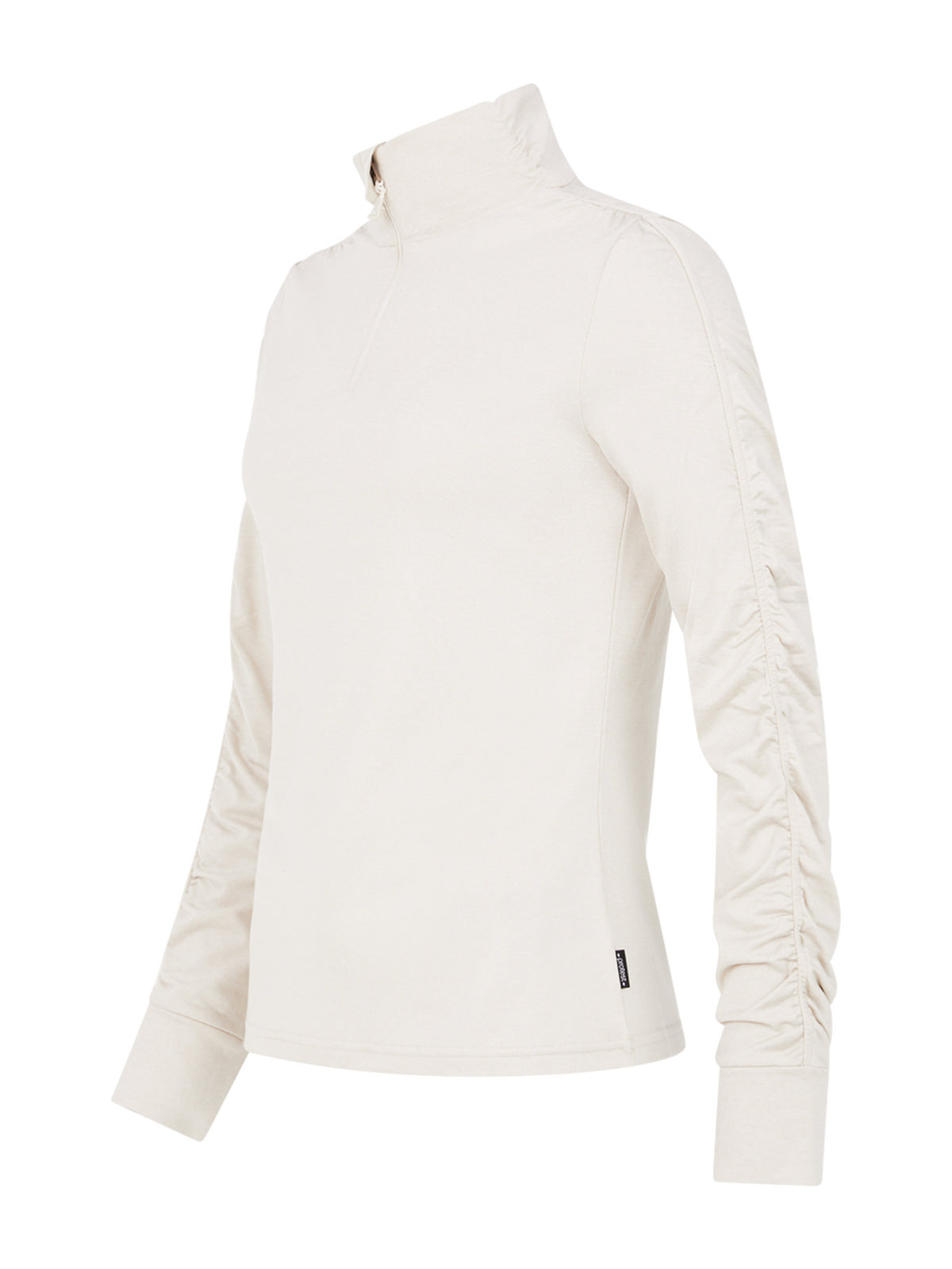 PROTEST PRTHEY 1/4 zip active top | Kitoffwhite