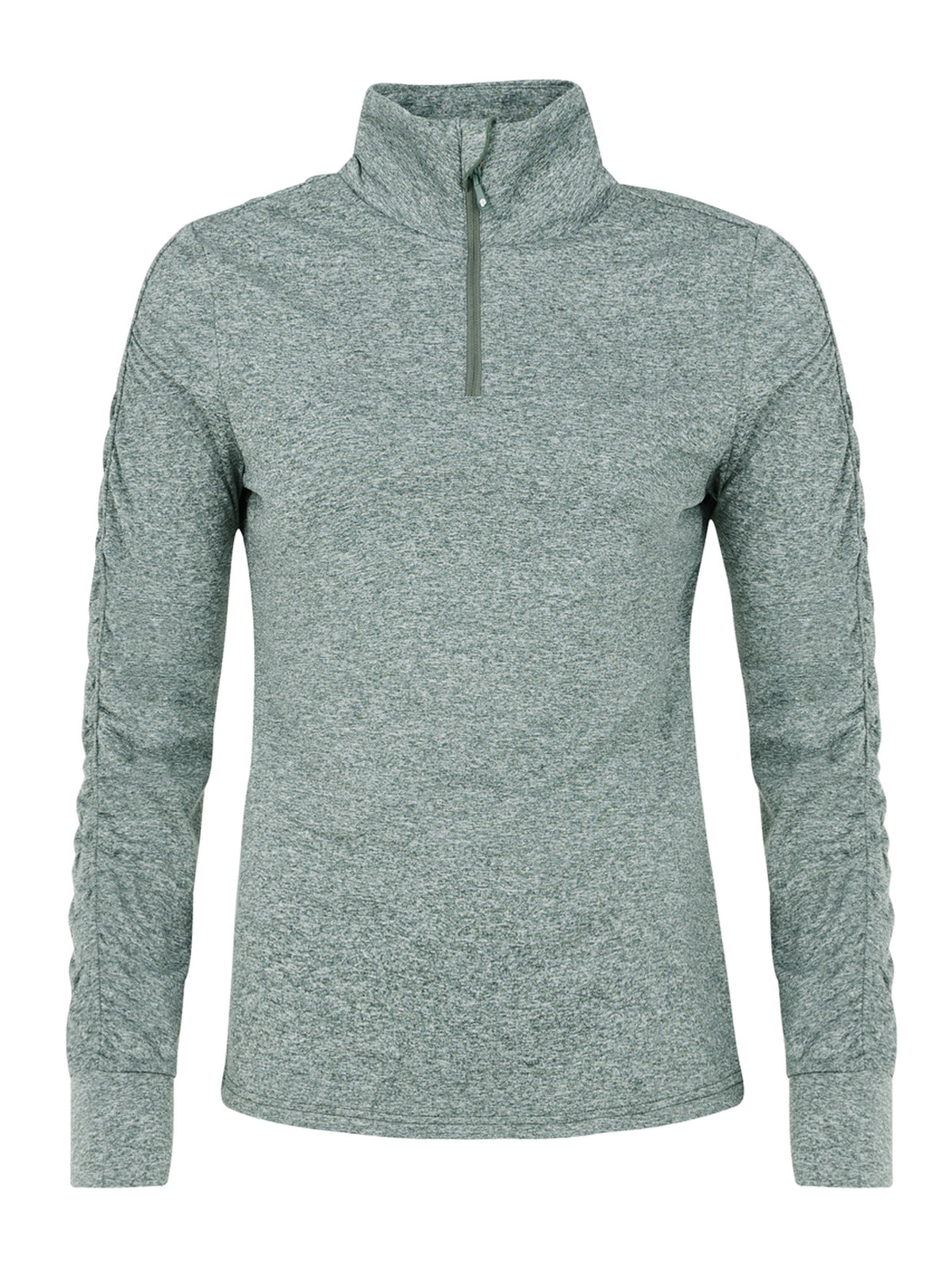 PROTEST PRTHEY 1/4 zip active top | Evergreen