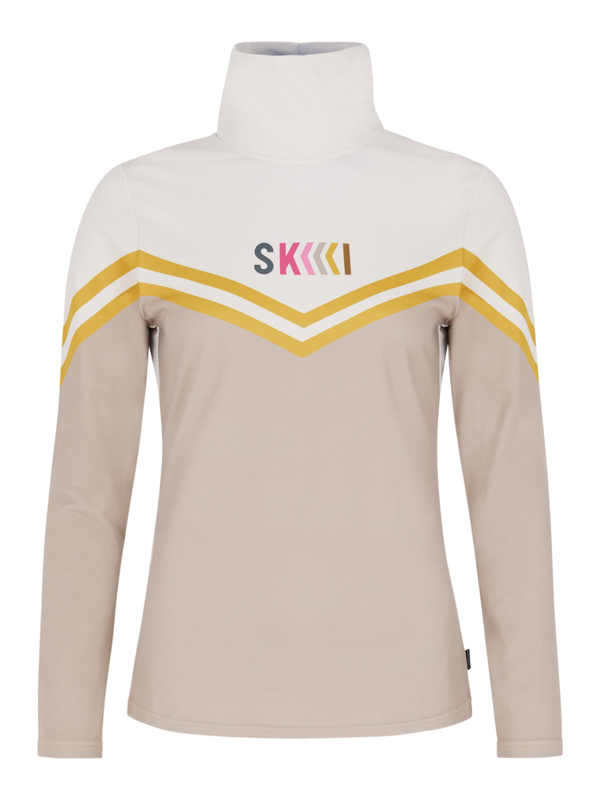 PROTEST PRTMERCI 1/4 zip active t | BambooBeige