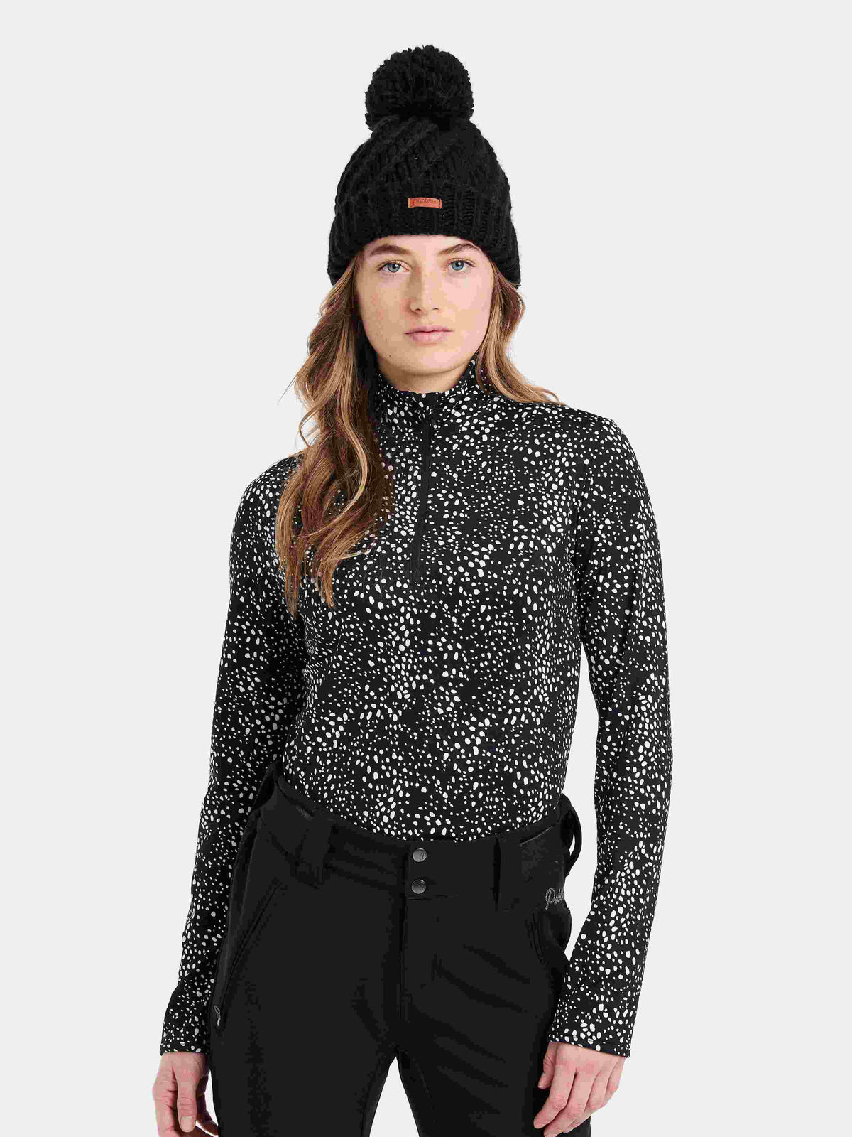 PROTEST PRTGRENADA 1/4 zip top | True Black