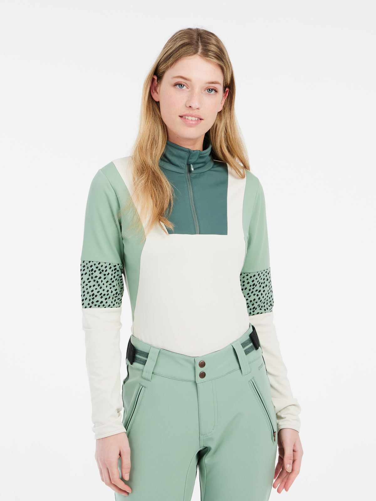 PROTEST PRTMORPH 1/4 zip active t | Evergreen