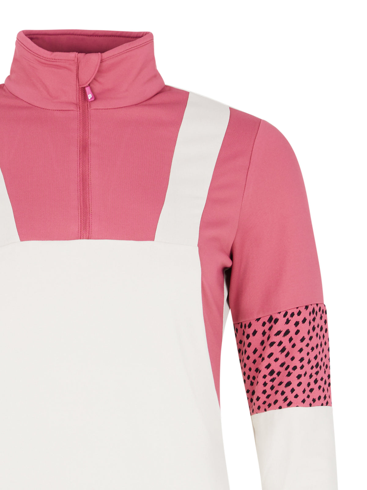 PROTEST PRTMORPH 1/4 zip active t | Rose Dust
