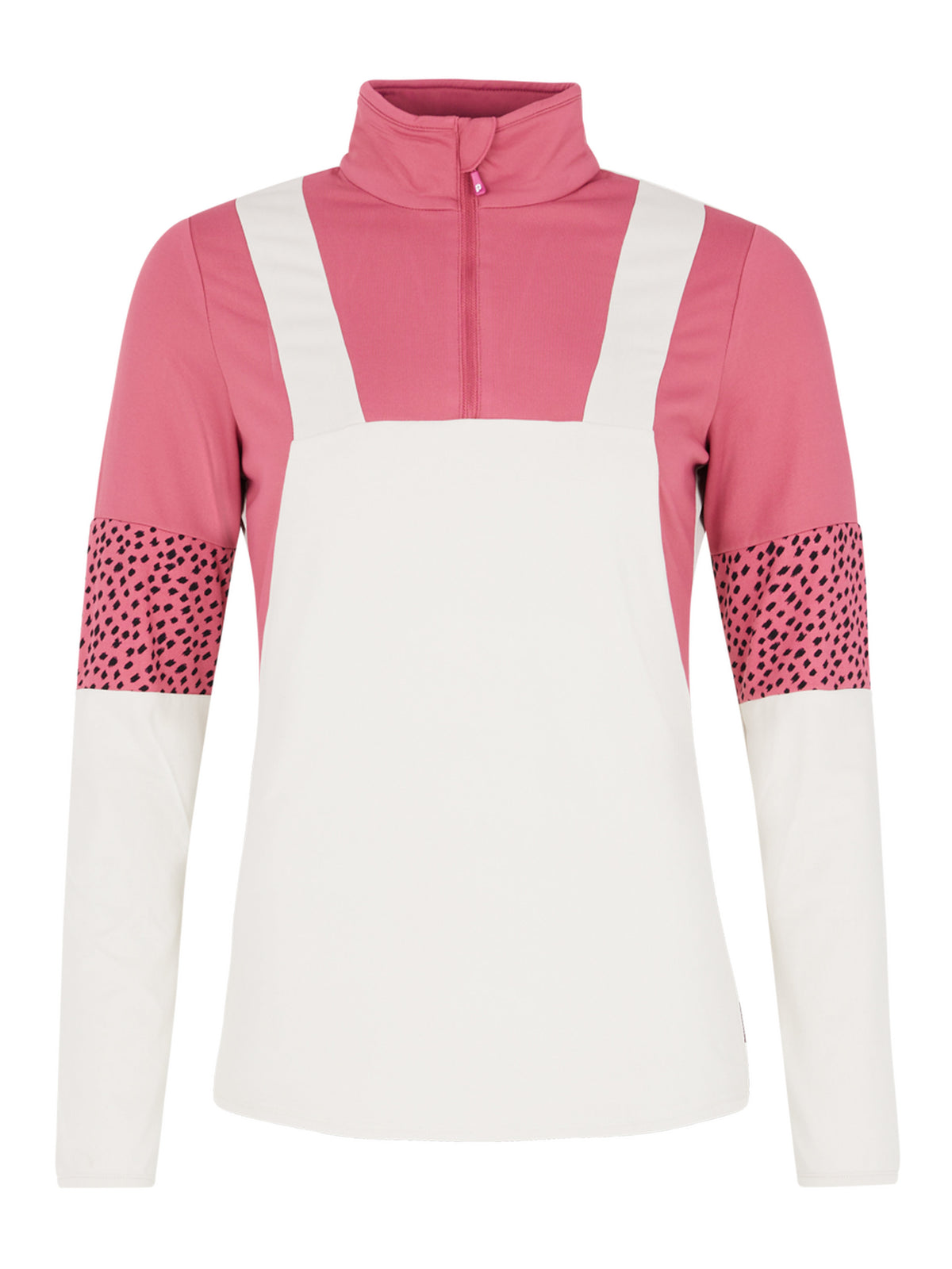 PROTEST PRTMORPH 1/4 zip active t | Rose Dust