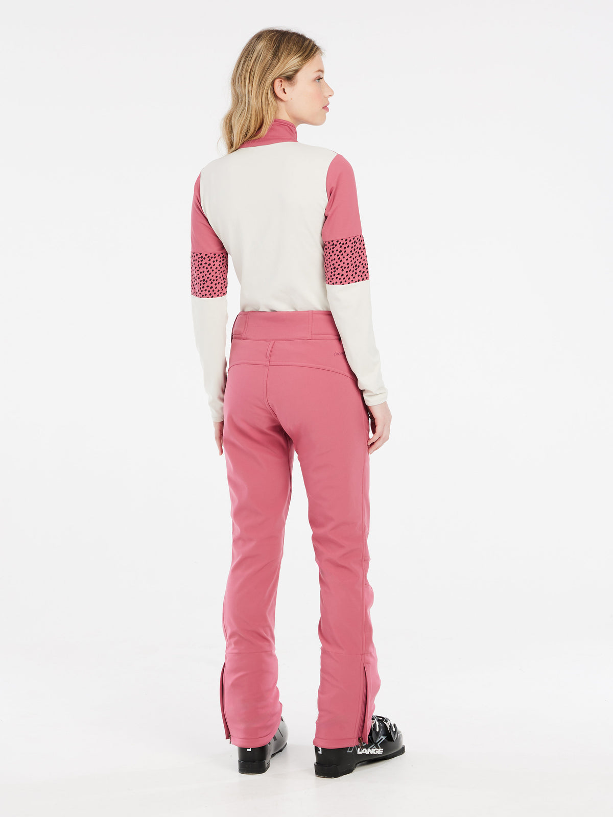 PROTEST PRTMORPH 1/4 zip active t | Rose Dust