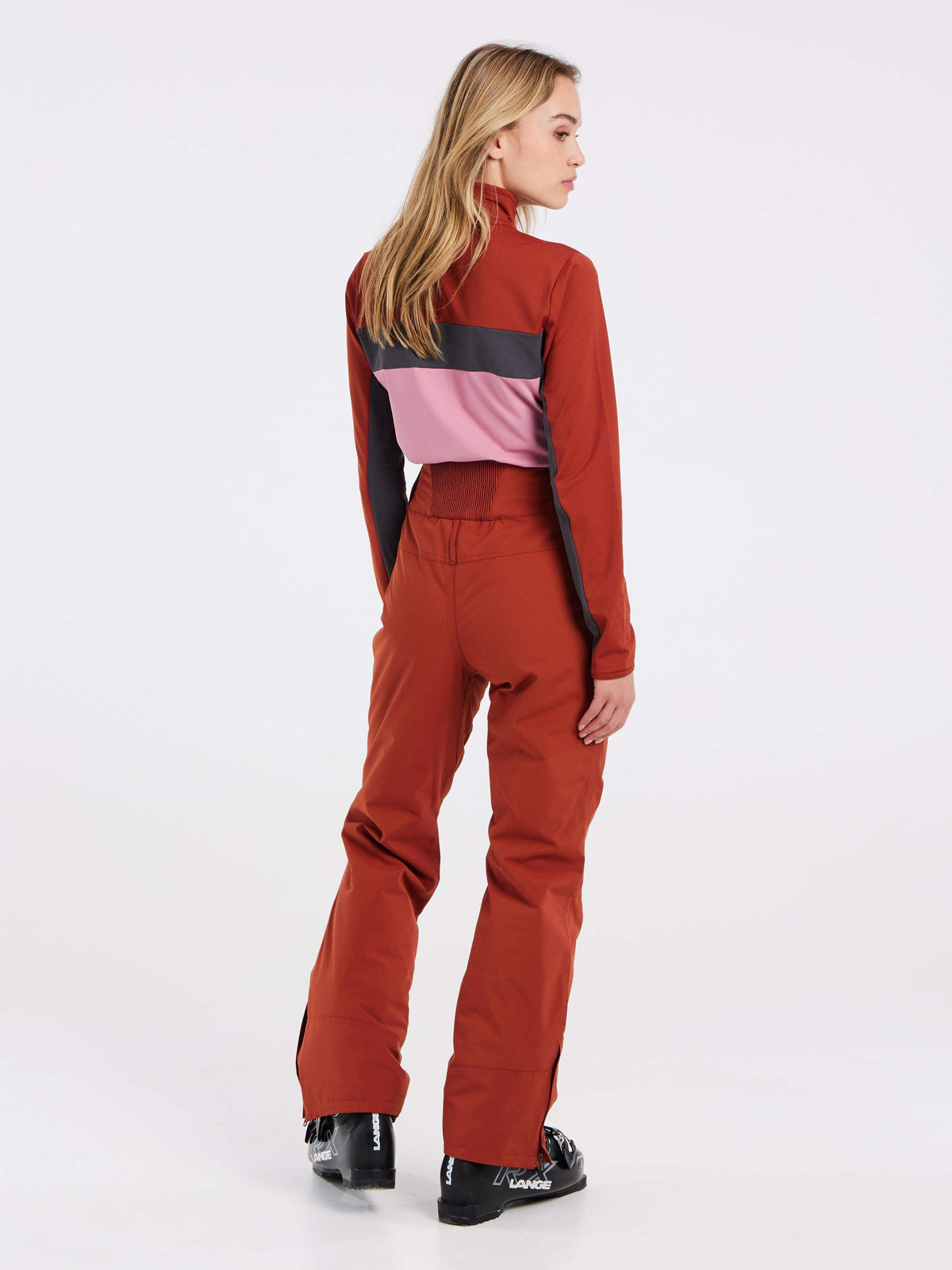 PROTEST PRTNAIADS 1/4 zip top | Uluru Rust