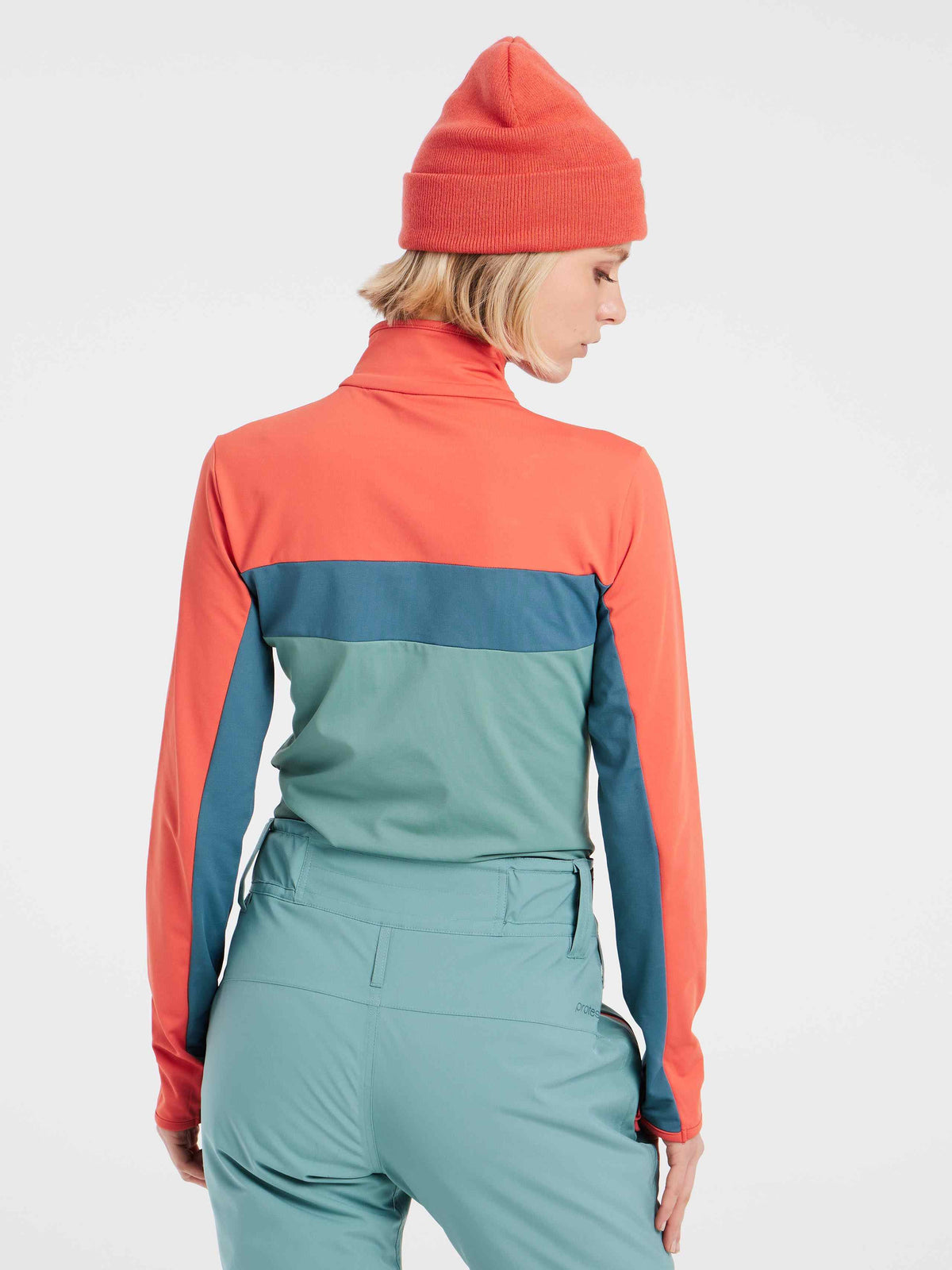 PROTEST PRTNAIADS 1/4 zip top | Tosca Red