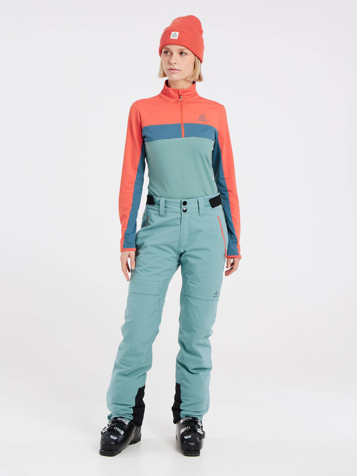 PROTEST PRTNAIADS 1/4 zip top | Tosca Red
