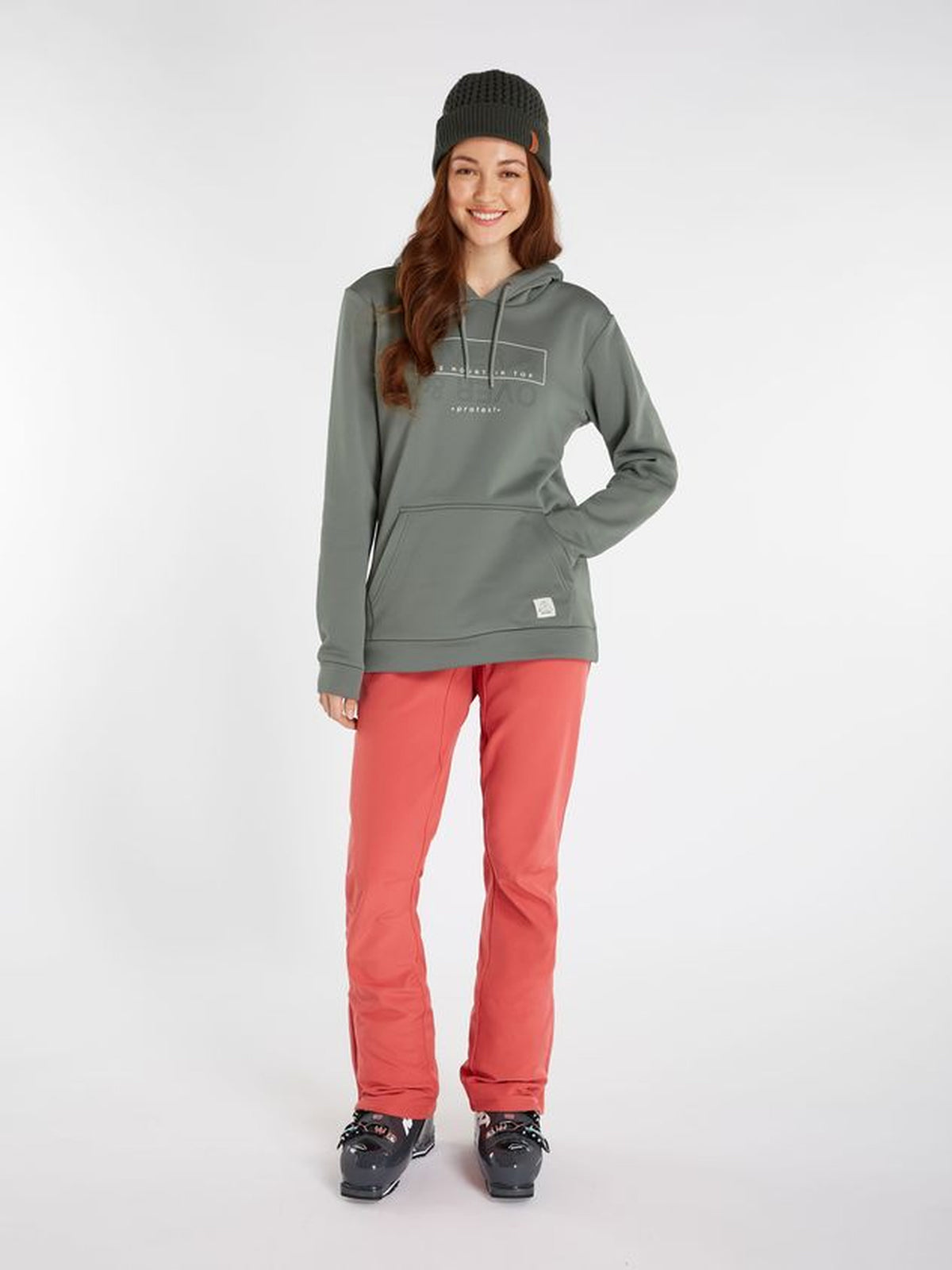 PROTEST PRTTWIG hoody | Mistygreen