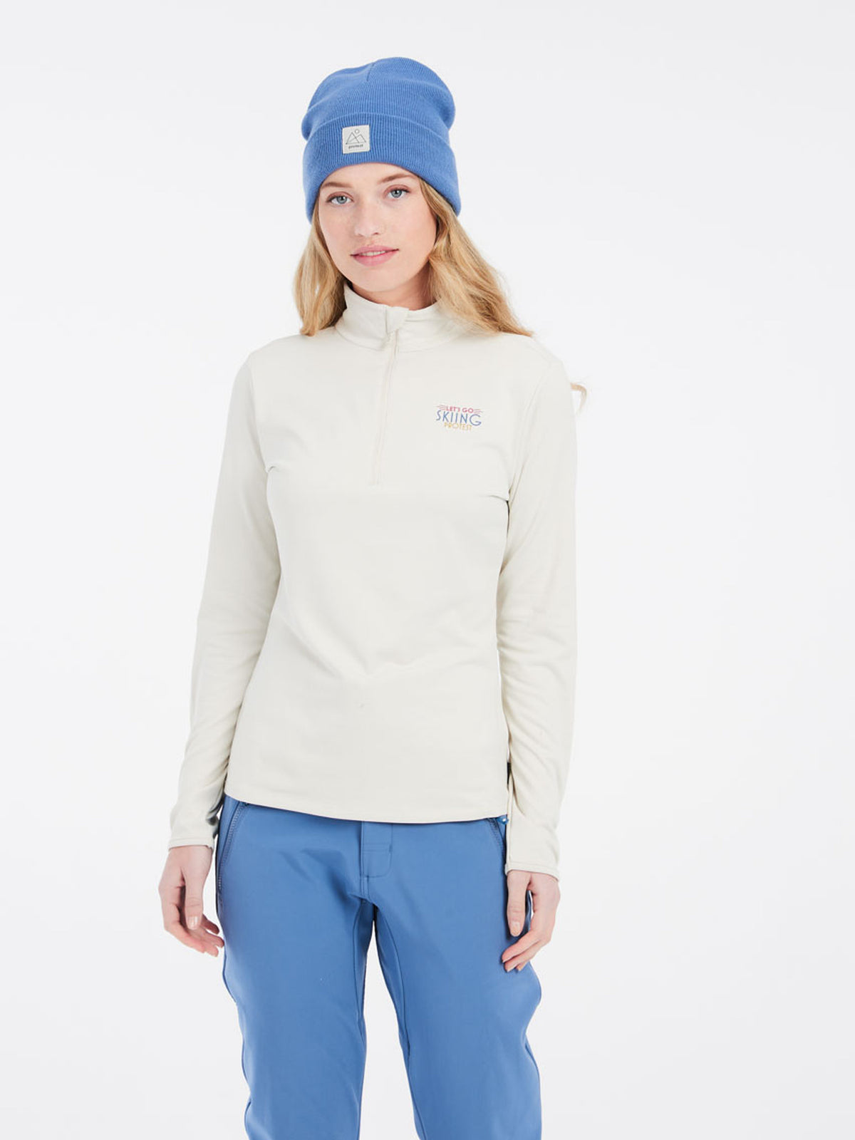 PROTEST PRTLUNAR 1/4 zip active t | Kitoffwhite