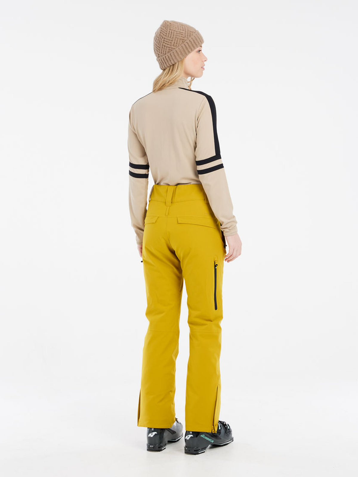 PROTEST PRTPRUE 1/4 zip active to | BambooBeige