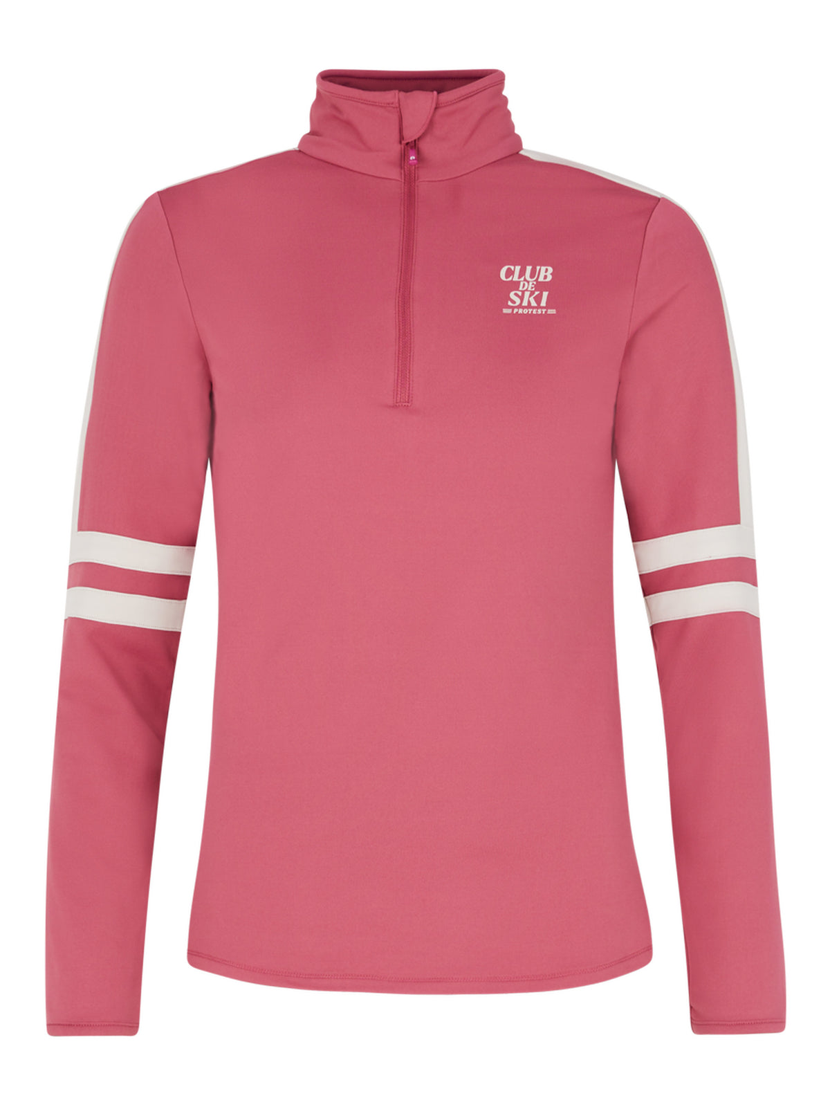PROTEST PRTPRUE 1/4 zip active to | Rose Dust