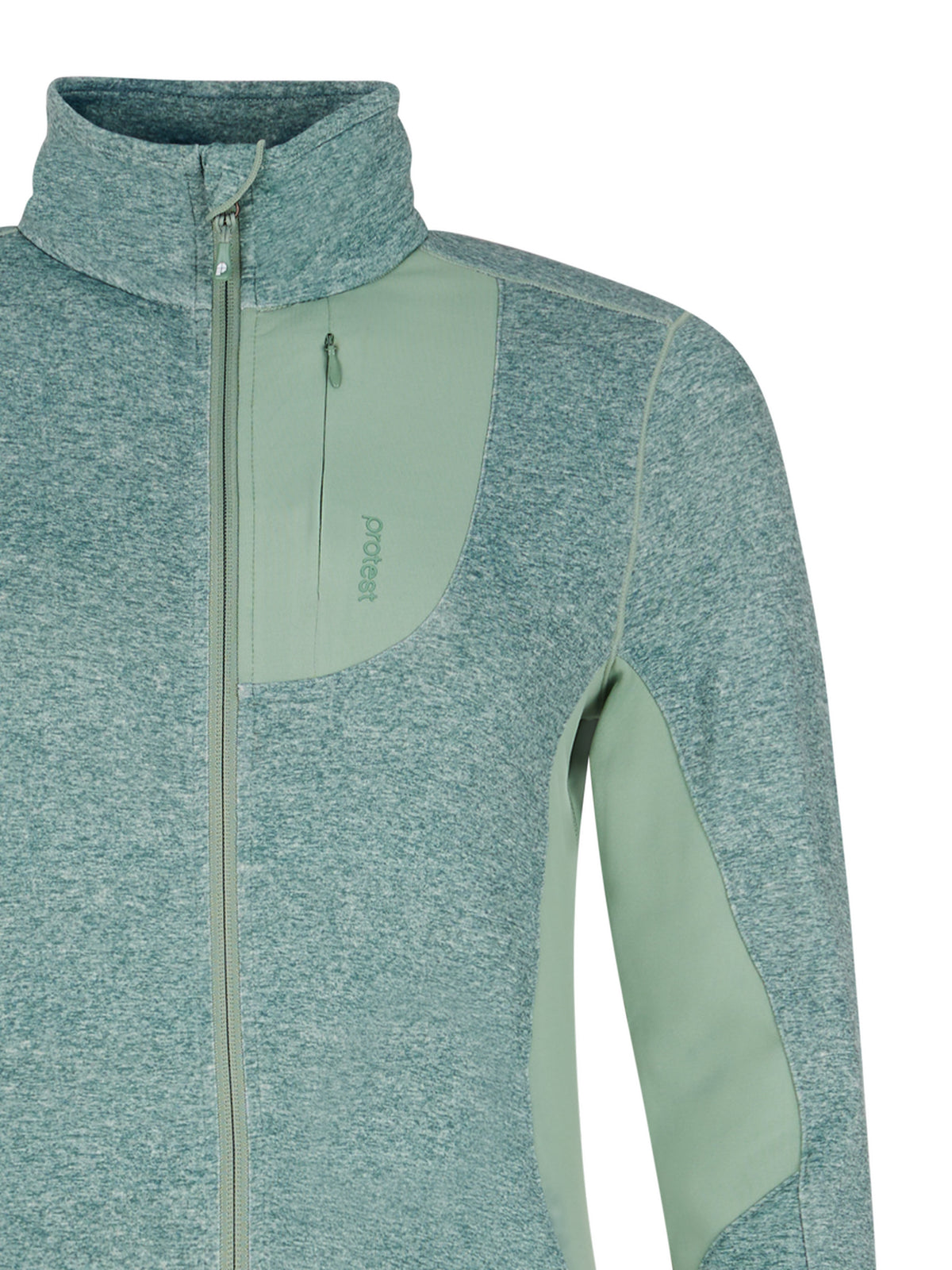 PROTEST PRTLISBON fullzip active | Green Baygreen