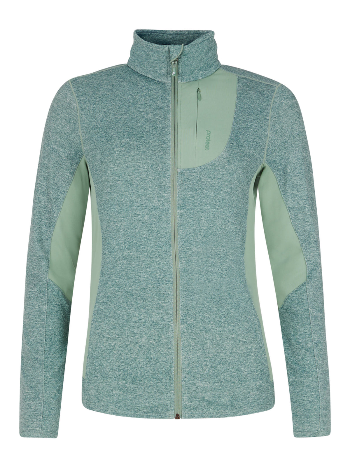 PROTEST PRTLISBON fullzip active | Green Baygreen