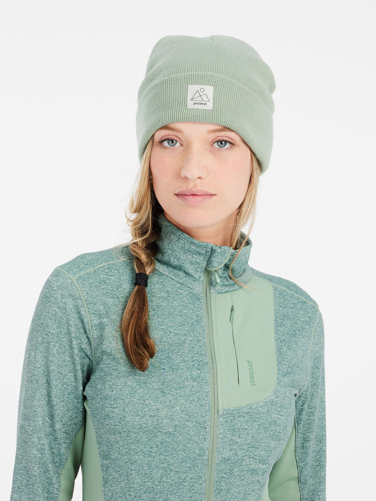 PROTEST PRTLISBON fullzip active | Green Baygreen