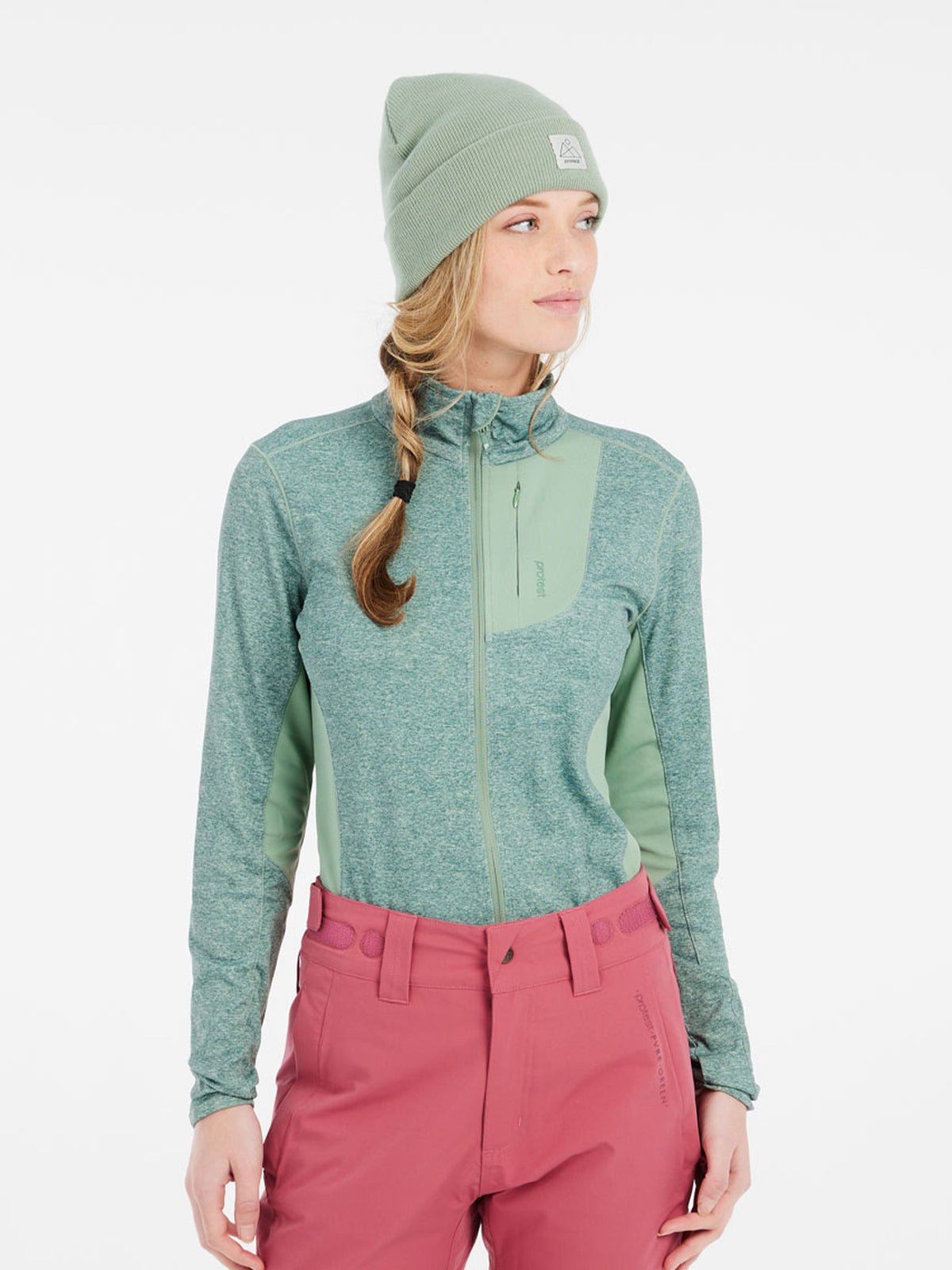 PROTEST PRTLISBON fullzip active | Green Baygreen