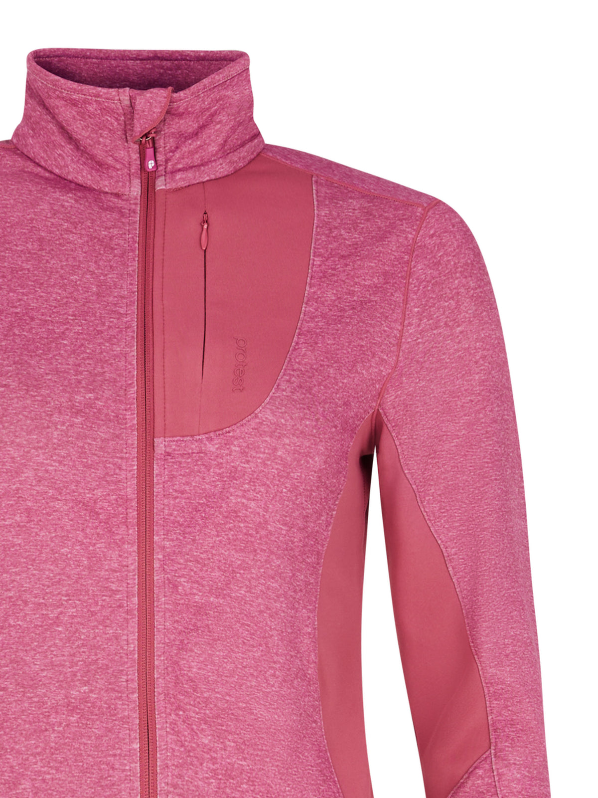 PROTEST PRTLISBON fullzip active | Rose Dust
