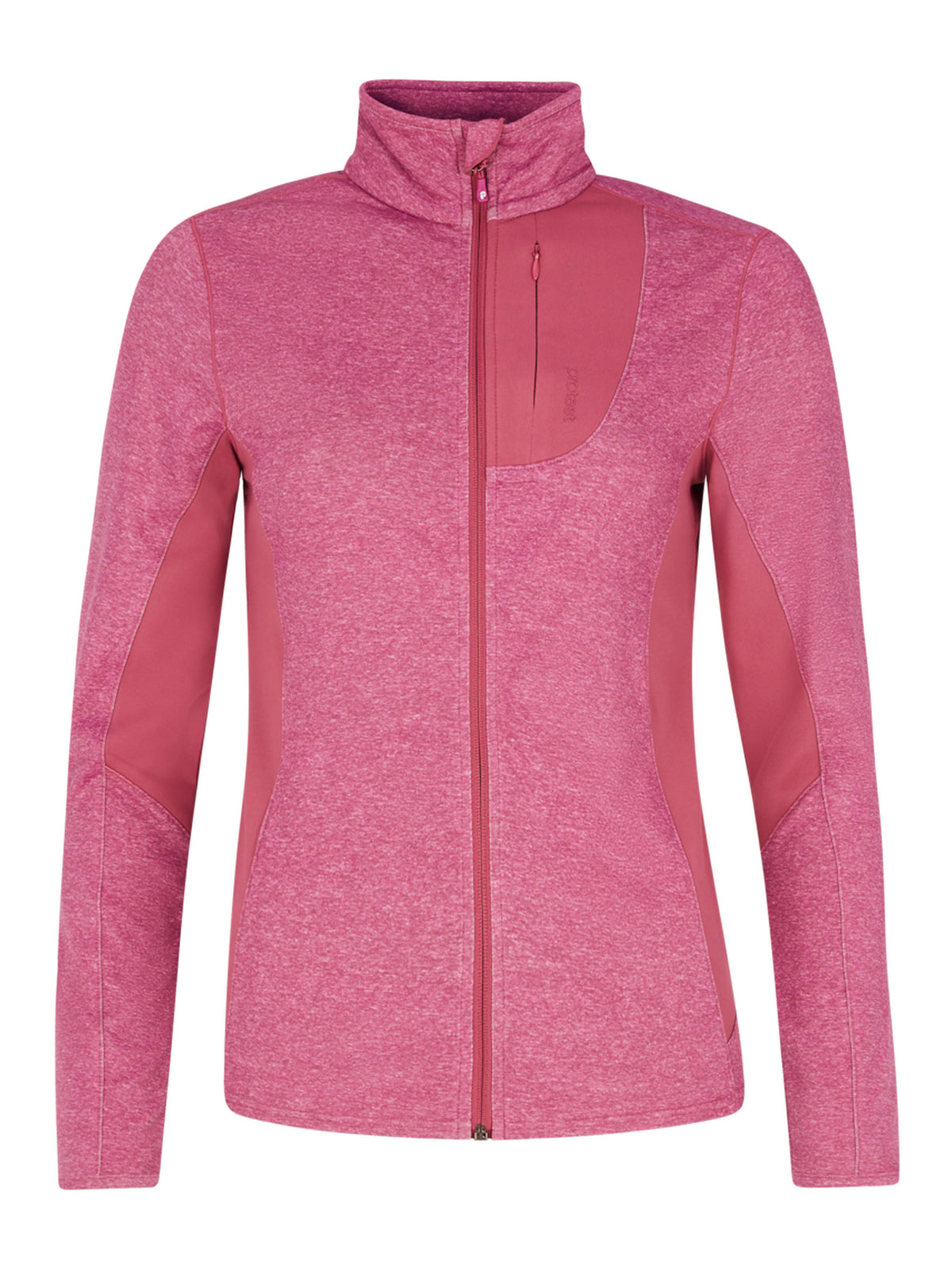 PROTEST PRTLISBON fullzip active | Rose Dust