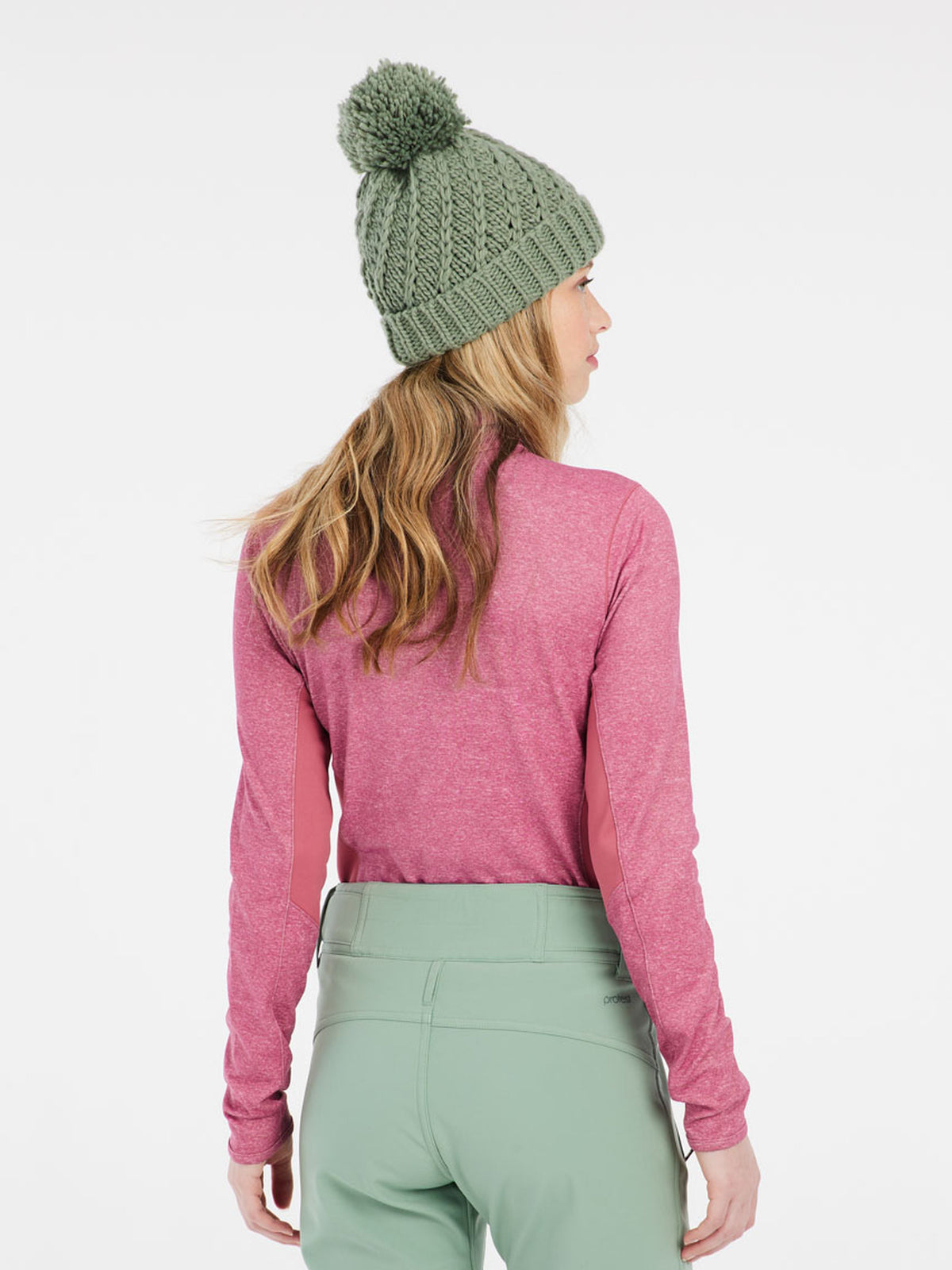 PROTEST PRTLISBON fullzip active | Rose Dust