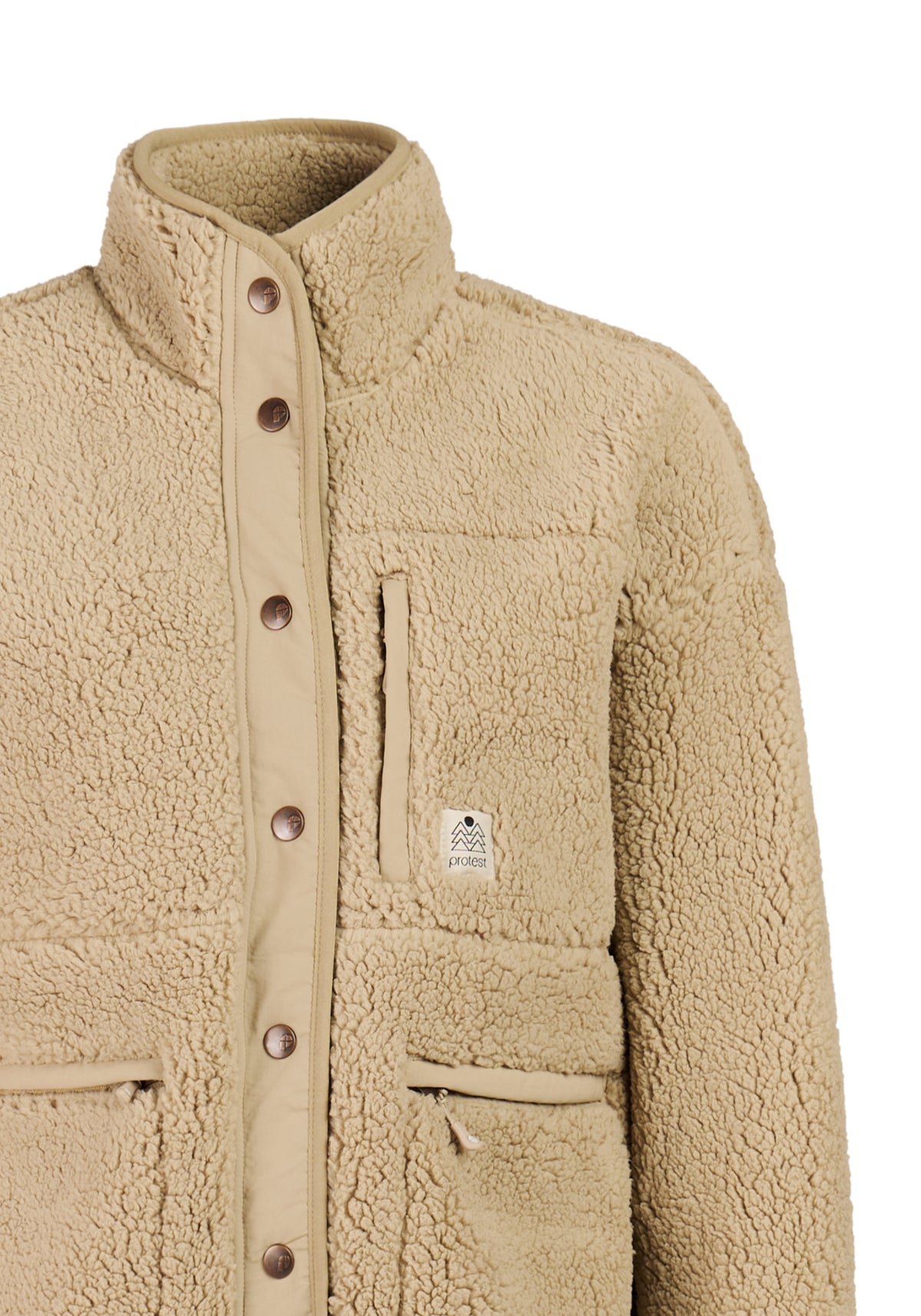 PROTEST PRTLUX Fullzips | BambooBeige