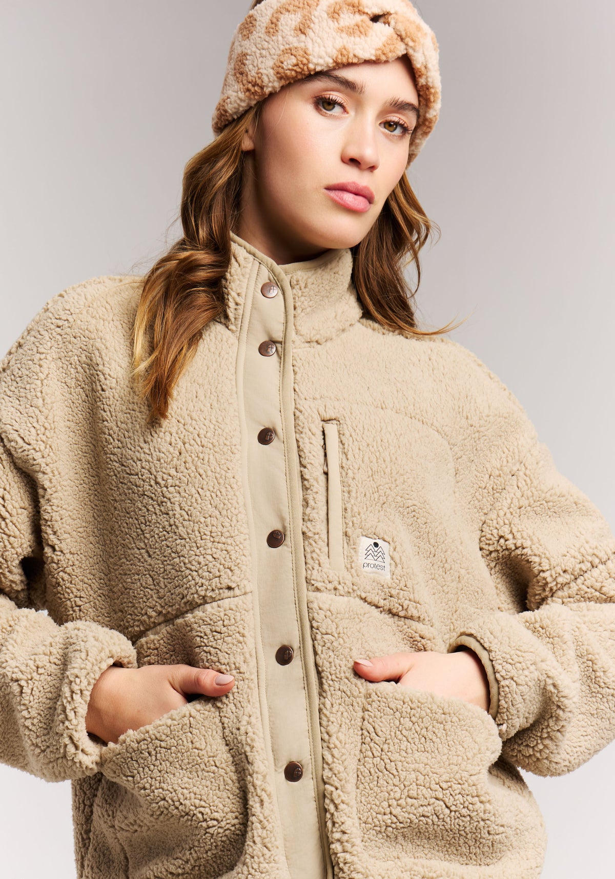 PROTEST PRTLUX Fullzips | BambooBeige