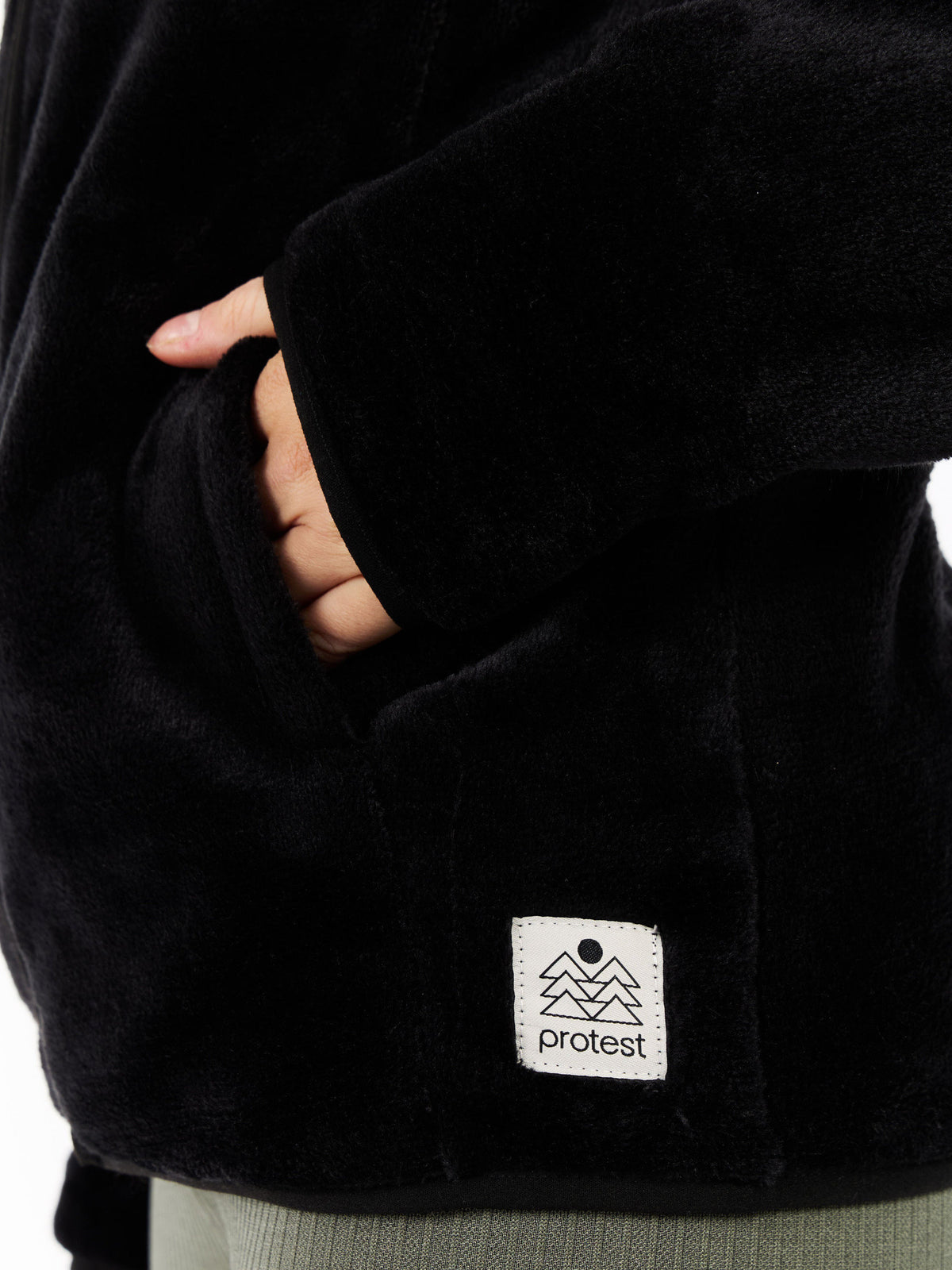 PROTEST PRTVANCE Outdoor sweaters & Zip ups | True Black