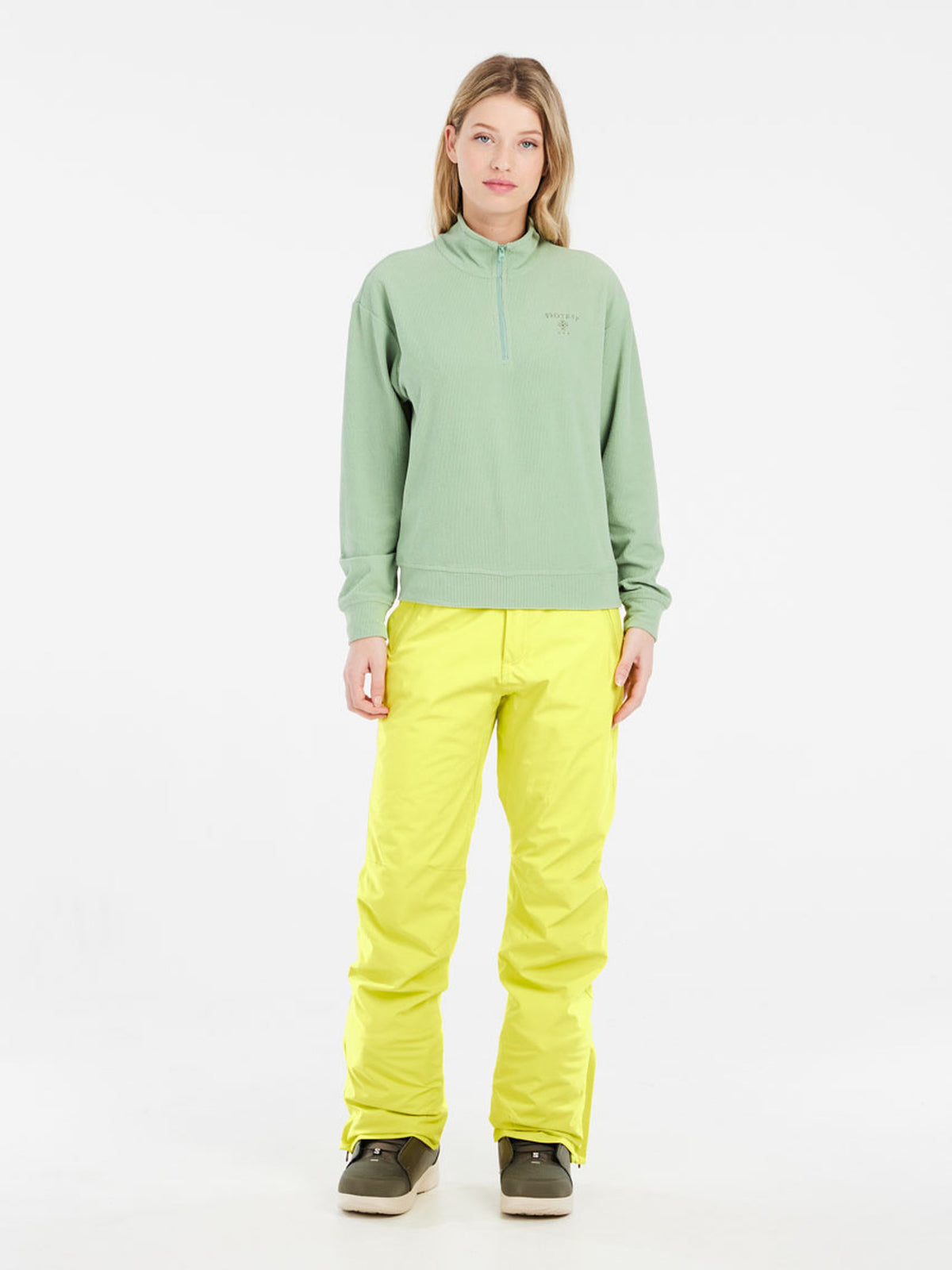 PROTEST PRTNAPPA outdoor 1/4 zip | Green Baygreen