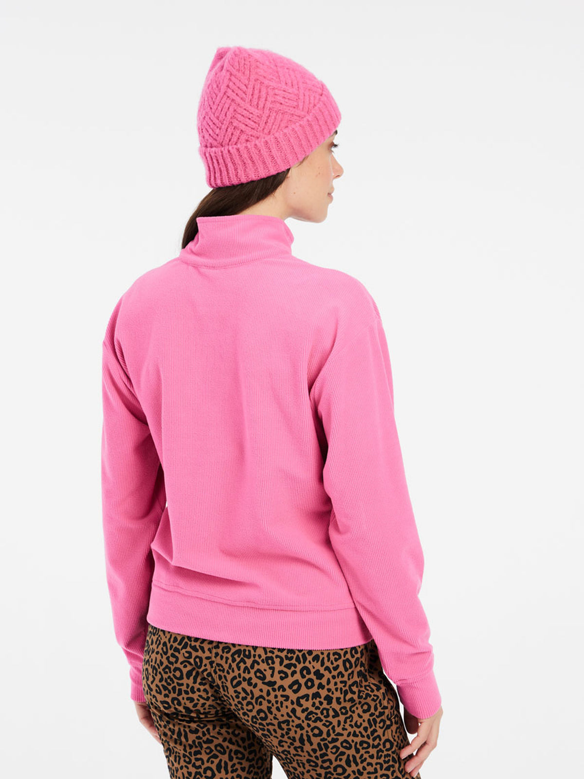 PROTEST PRTNAPPA outdoor 1/4 zip | Foxy Pink