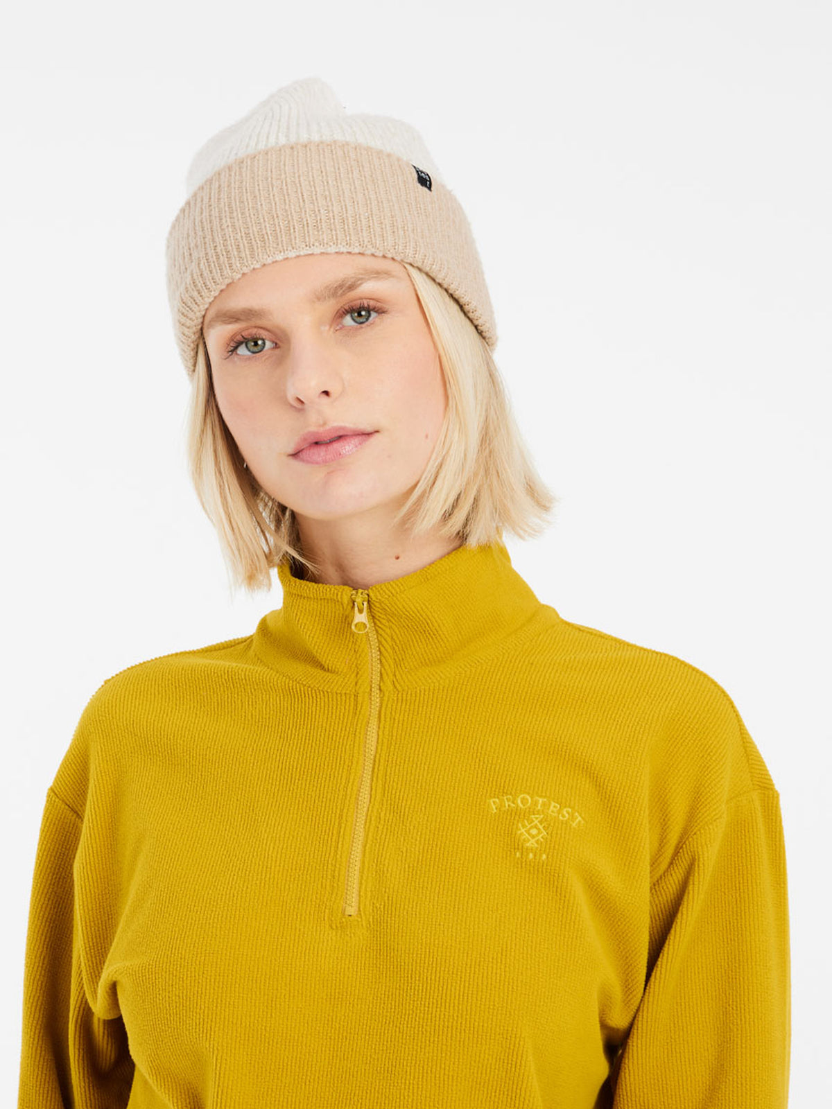 PROTEST PRTNAPPA outdoor 1/4 zip | OliveOil Green