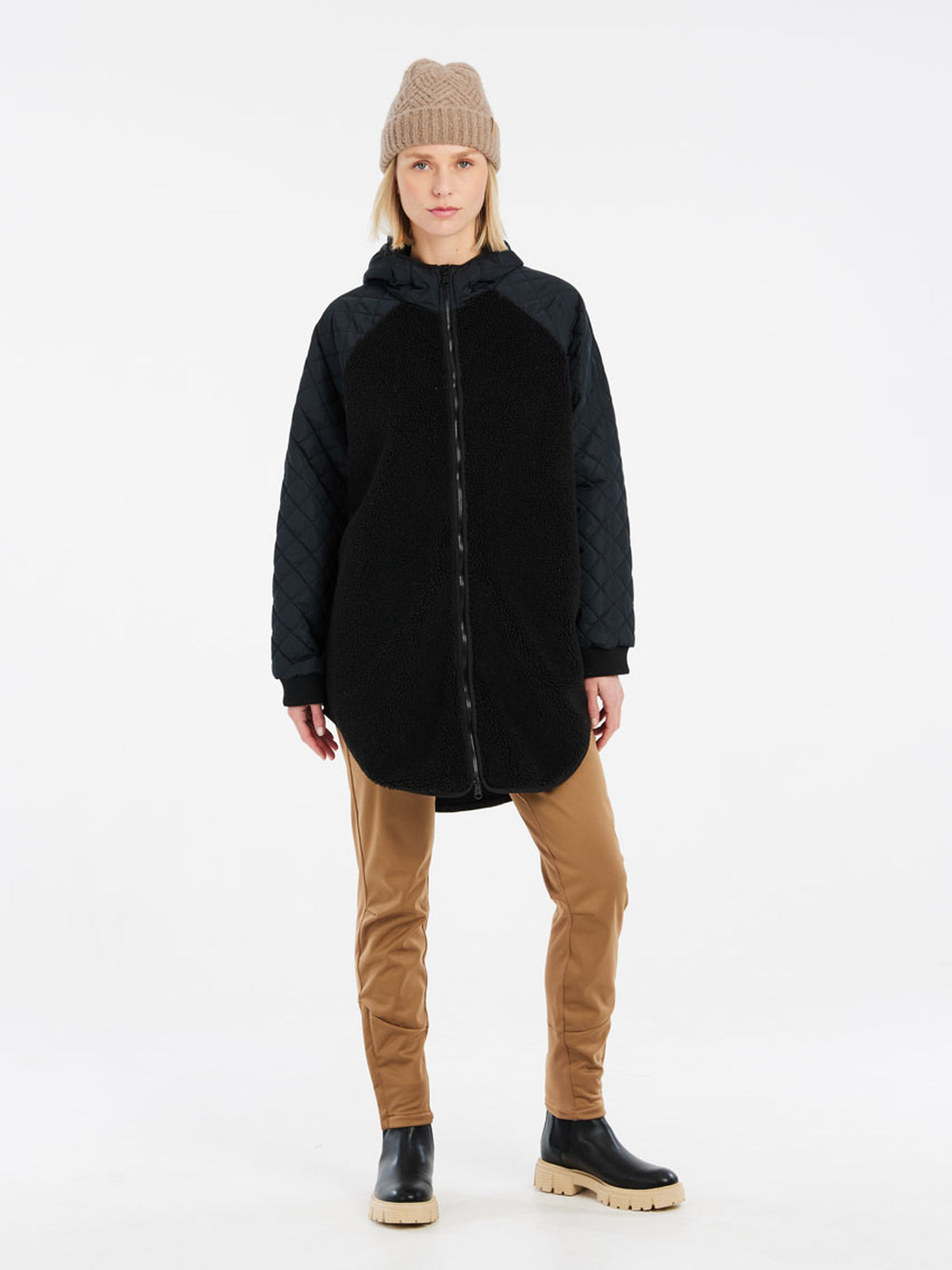 PROTEST PRTSUMACY outdoor fullzip | True Black