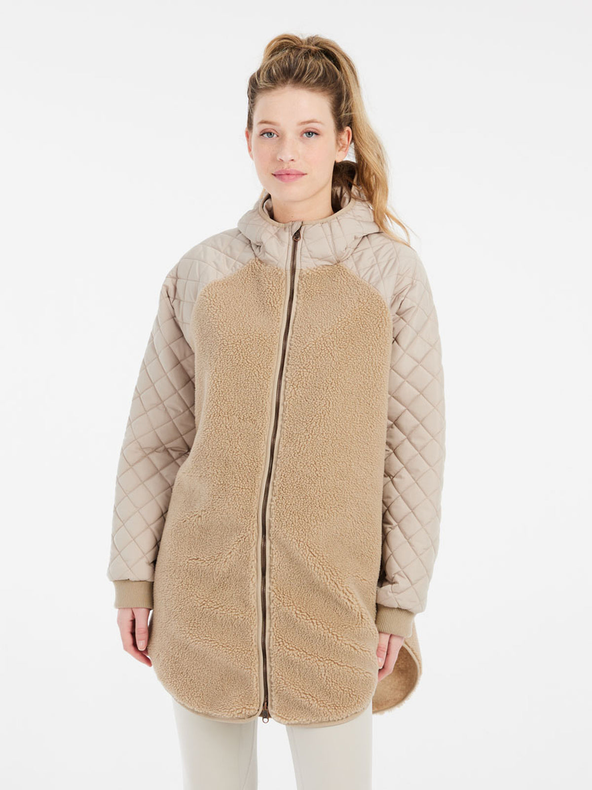 PROTEST PRTSUMACY outdoor fullzip | BambooBeige