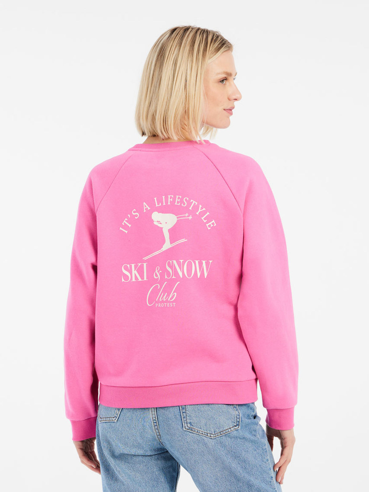 PROTEST PRTAQUA sweatshirt | Foxy Pink