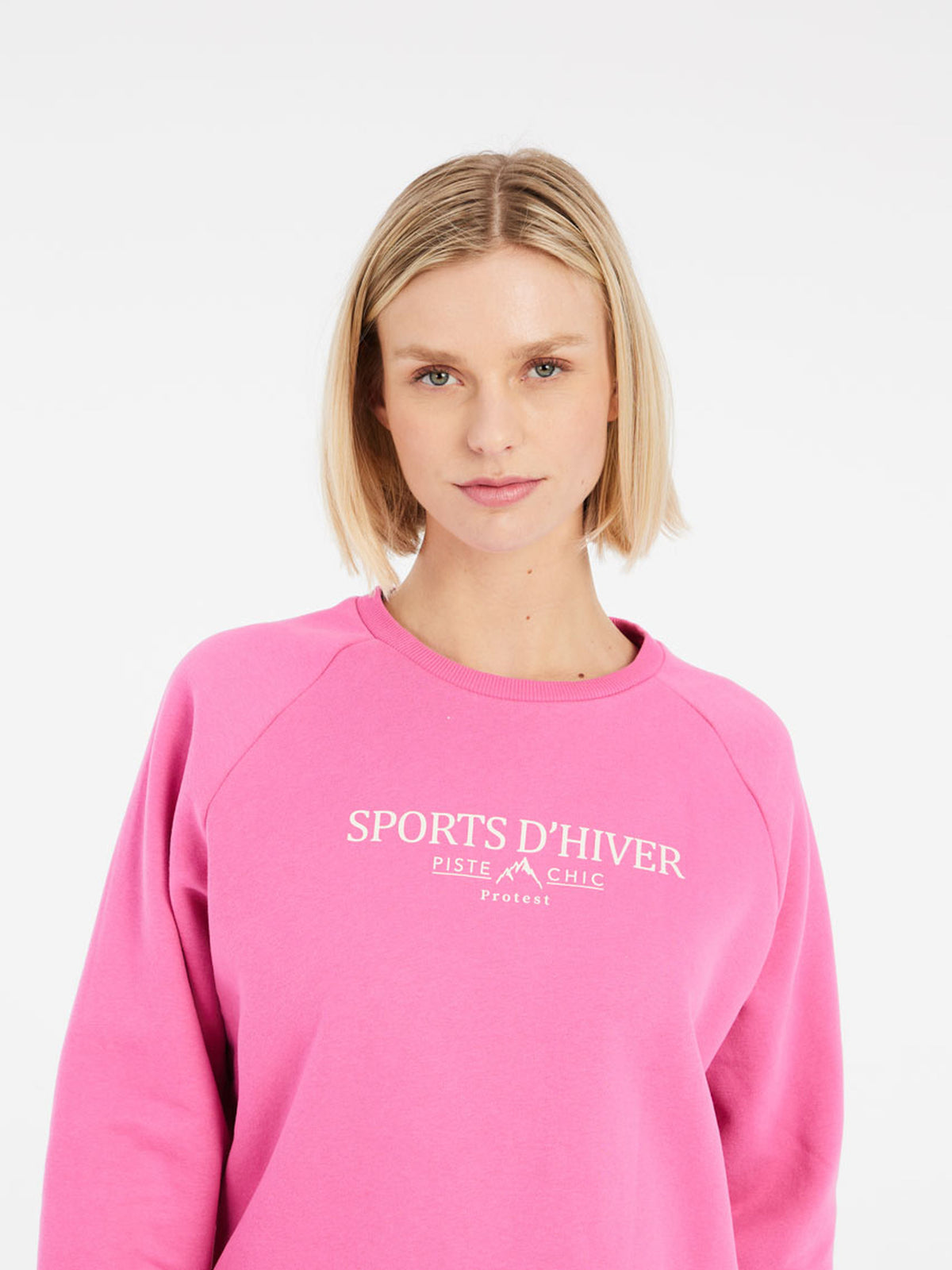 PROTEST PRTAQUA sweatshirt | Foxy Pink