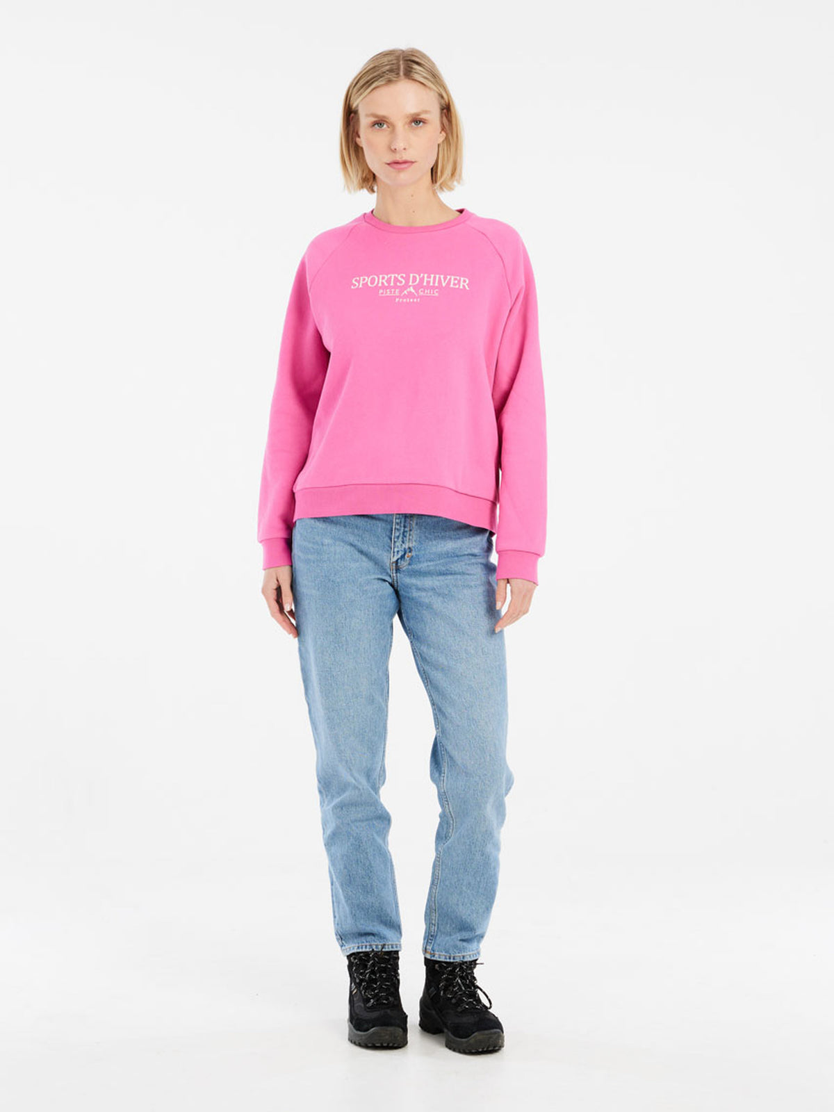 PROTEST PRTAQUA sweatshirt | Foxy Pink