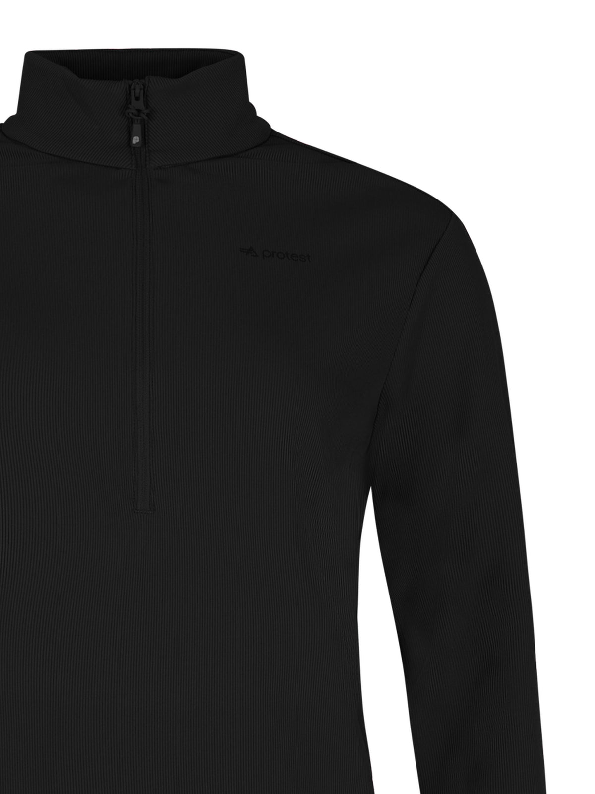 PROTEST PRTCUPID 1/4 zip active t | True Black