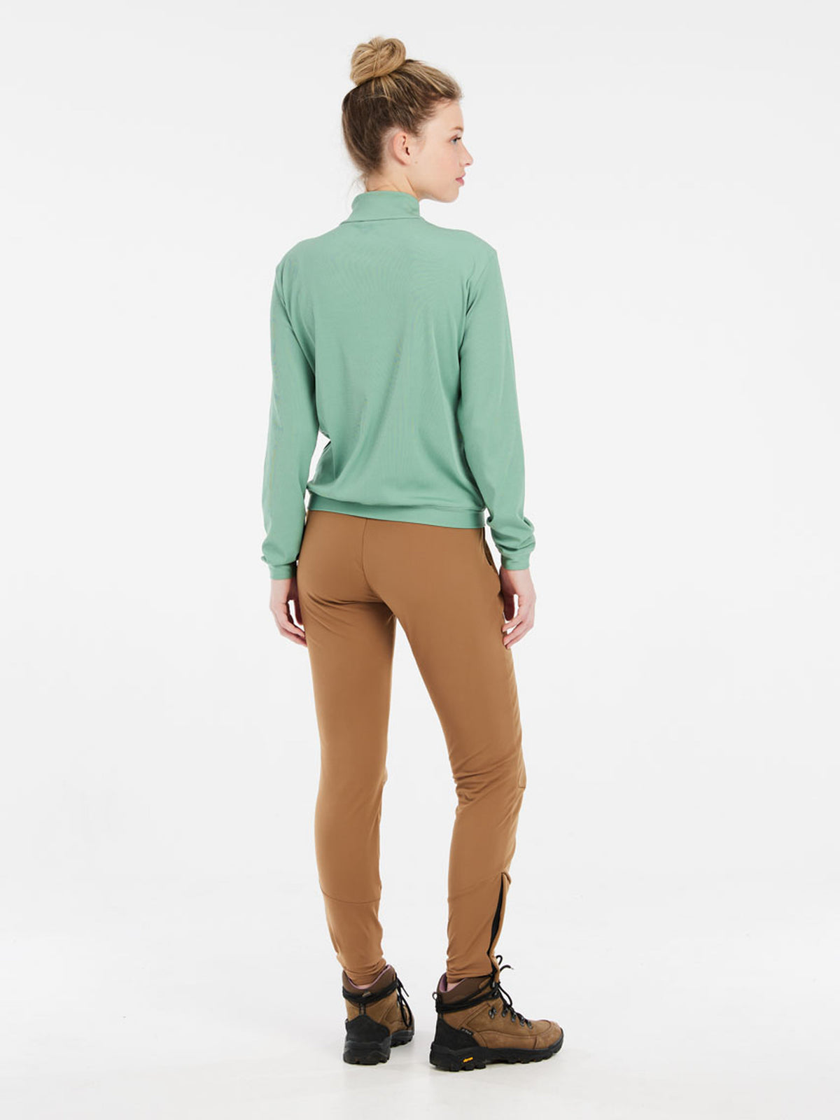 PROTEST PRTCUPID 1/4 zip active t | Green Baygreen