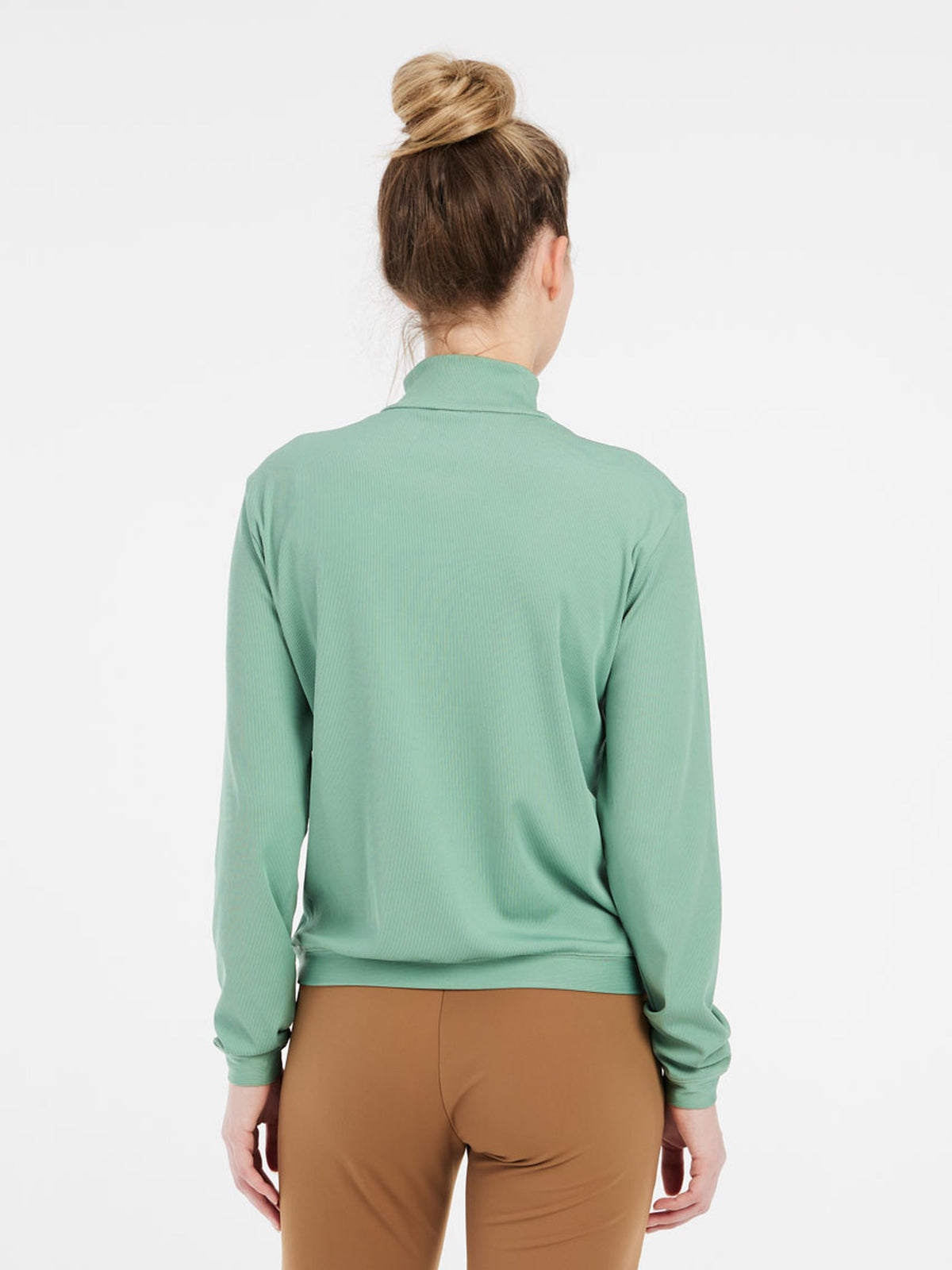 PROTEST PRTCUPID 1/4 zip active t | Green Baygreen