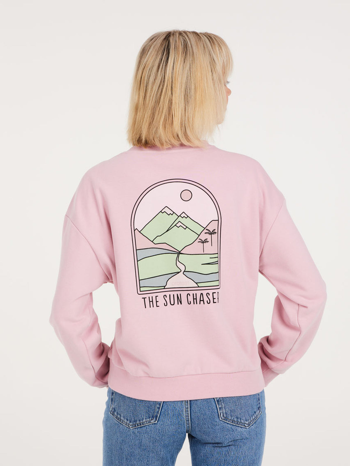 PROTEST PRTORIANA sweatshirt | Pillow Pink