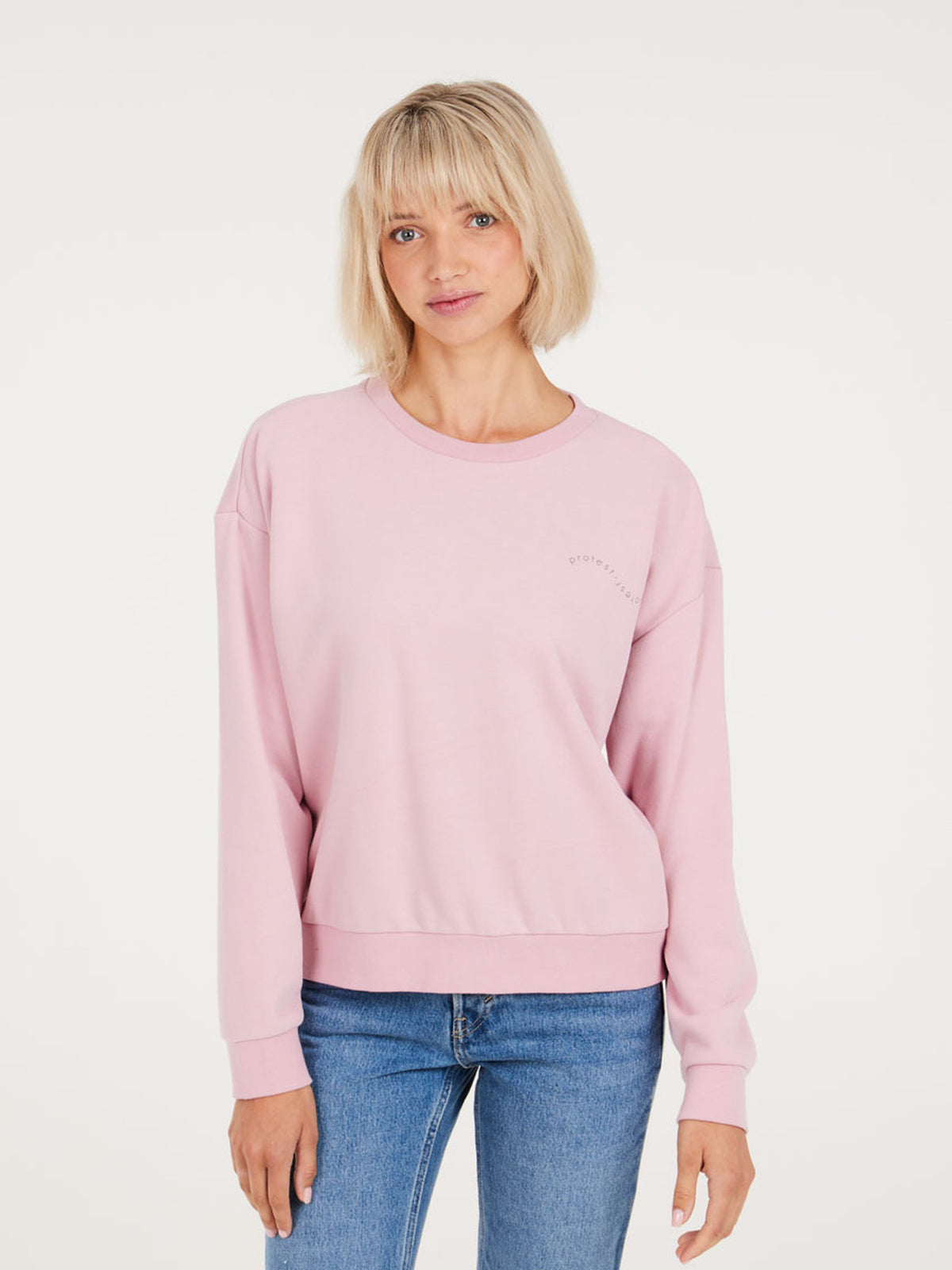 PROTEST PRTORIANA sweatshirt | Pillow Pink