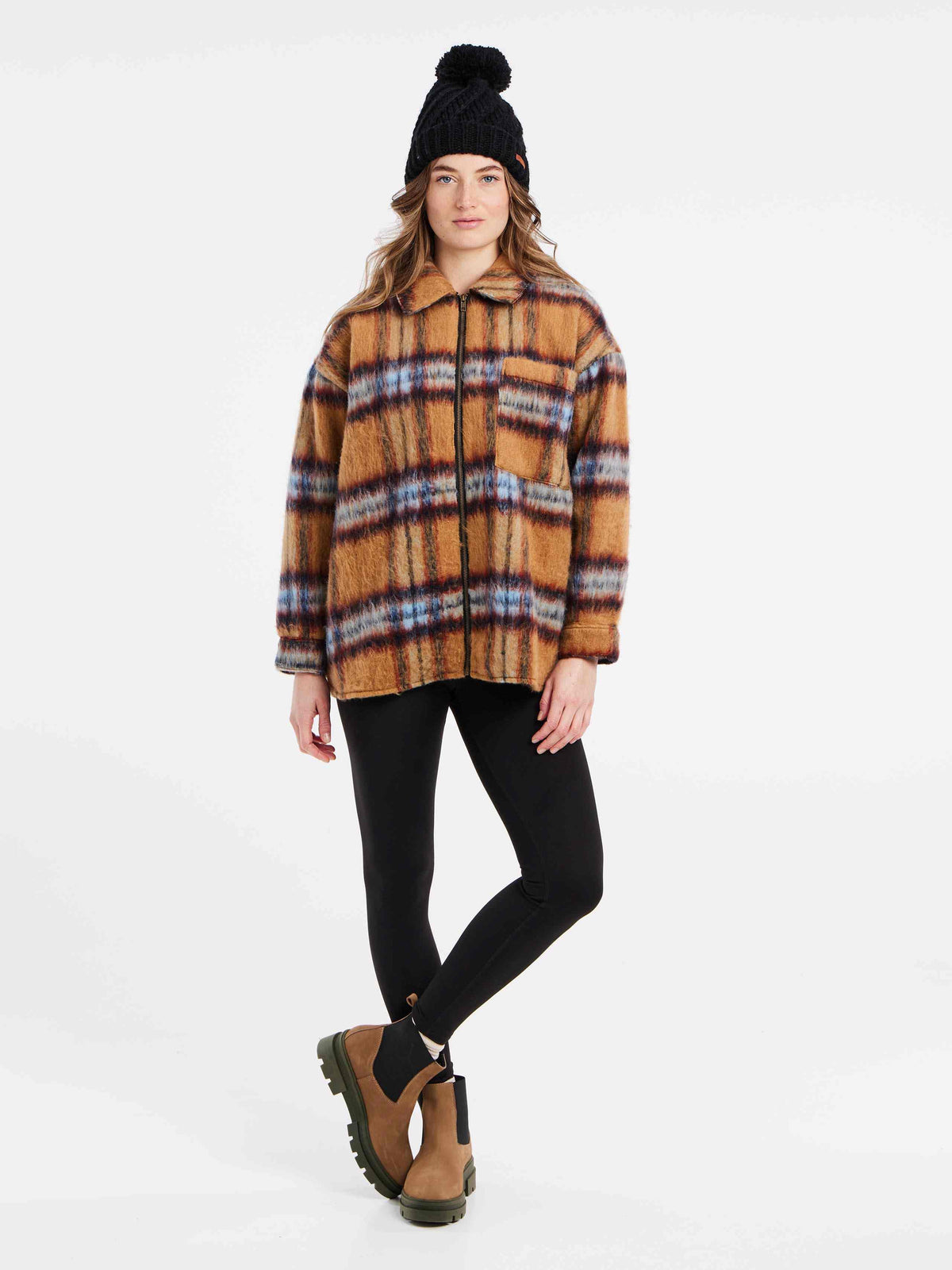 PROTEST PRTBADIA fullziptop | Nutty Cognac
