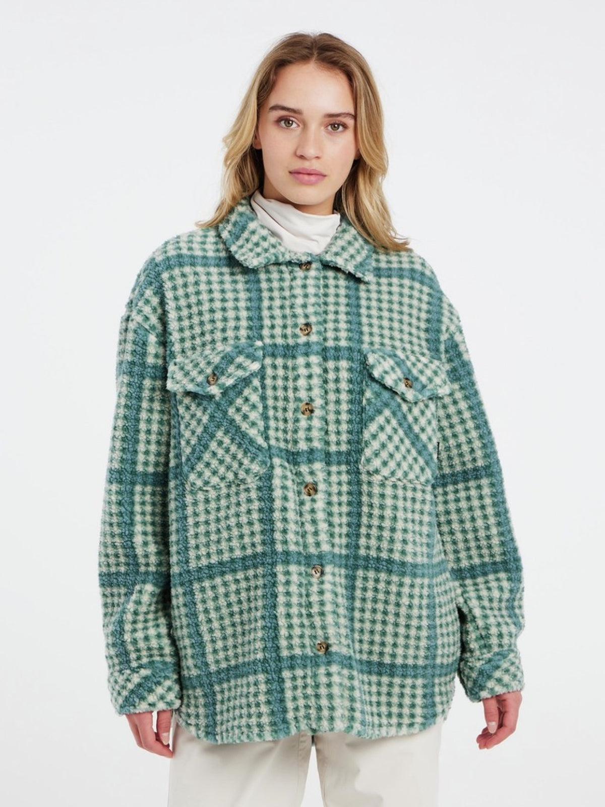PROTEST PRTAKINO fullziptop | Crocodile Green