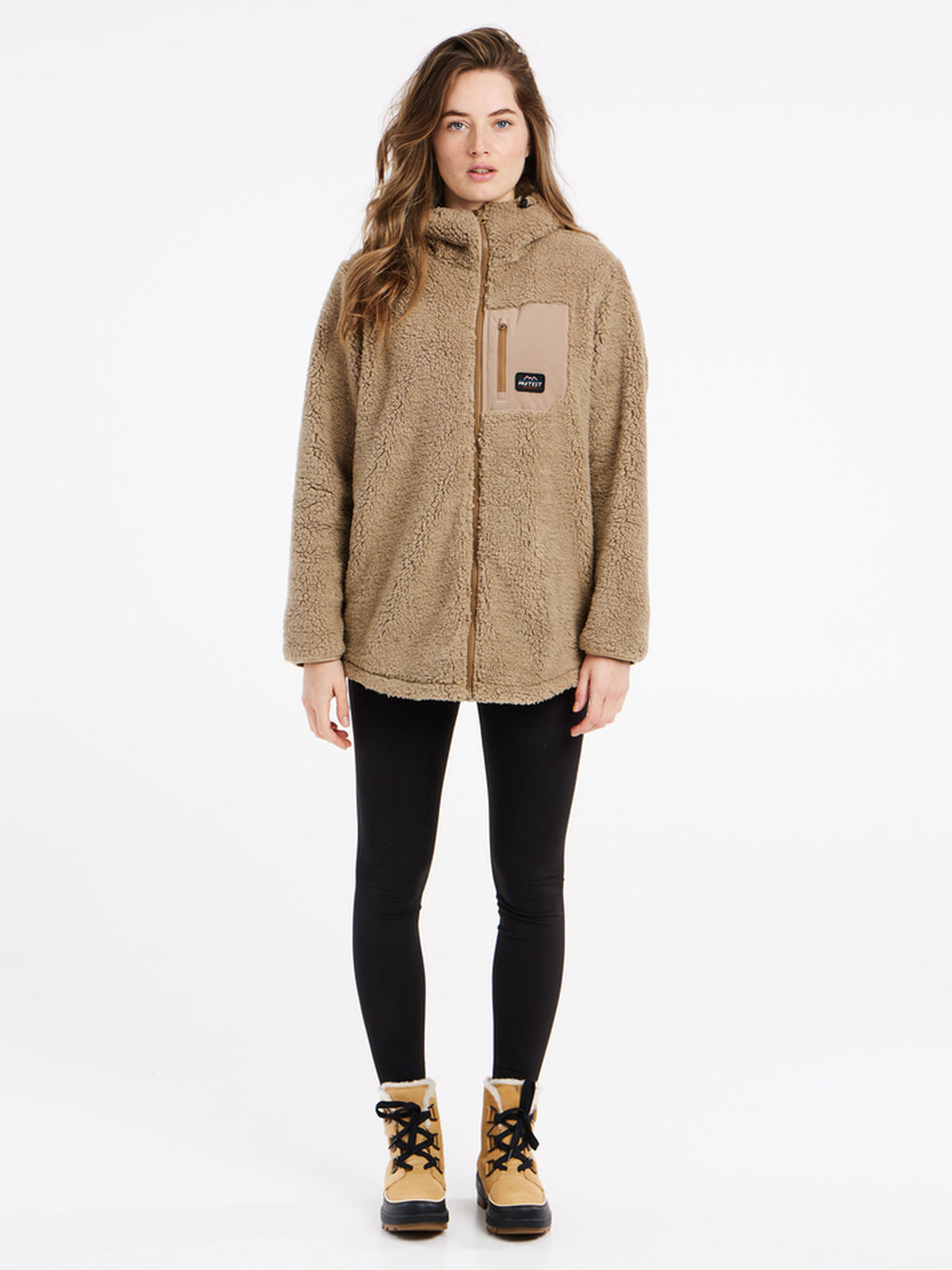 PROTEST PRTSAGO Outdoor sweaters & Zip ups | BambooBeige