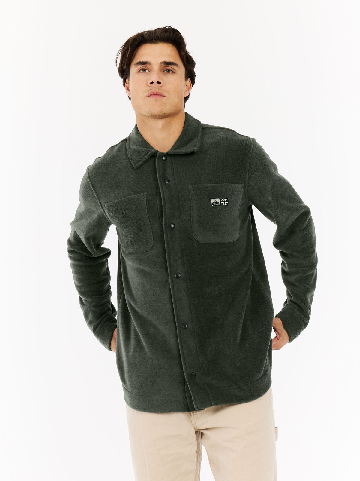 PROTEST PRTFinest Outdoor sweaters & Zip ups | Kale green